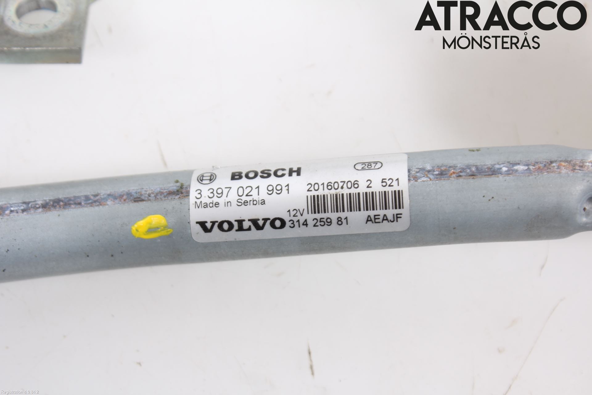 Volvo XC90/RECHARGE 16- Torkarmekanism Vindruta