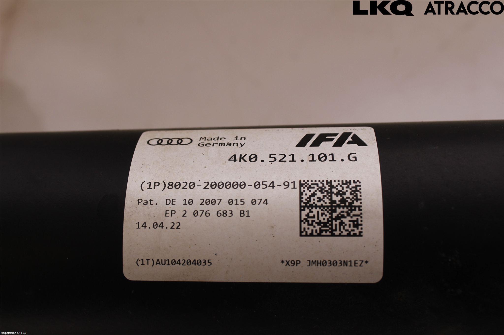 Audi A6 F2/C8 19- Mellanaxel Komp