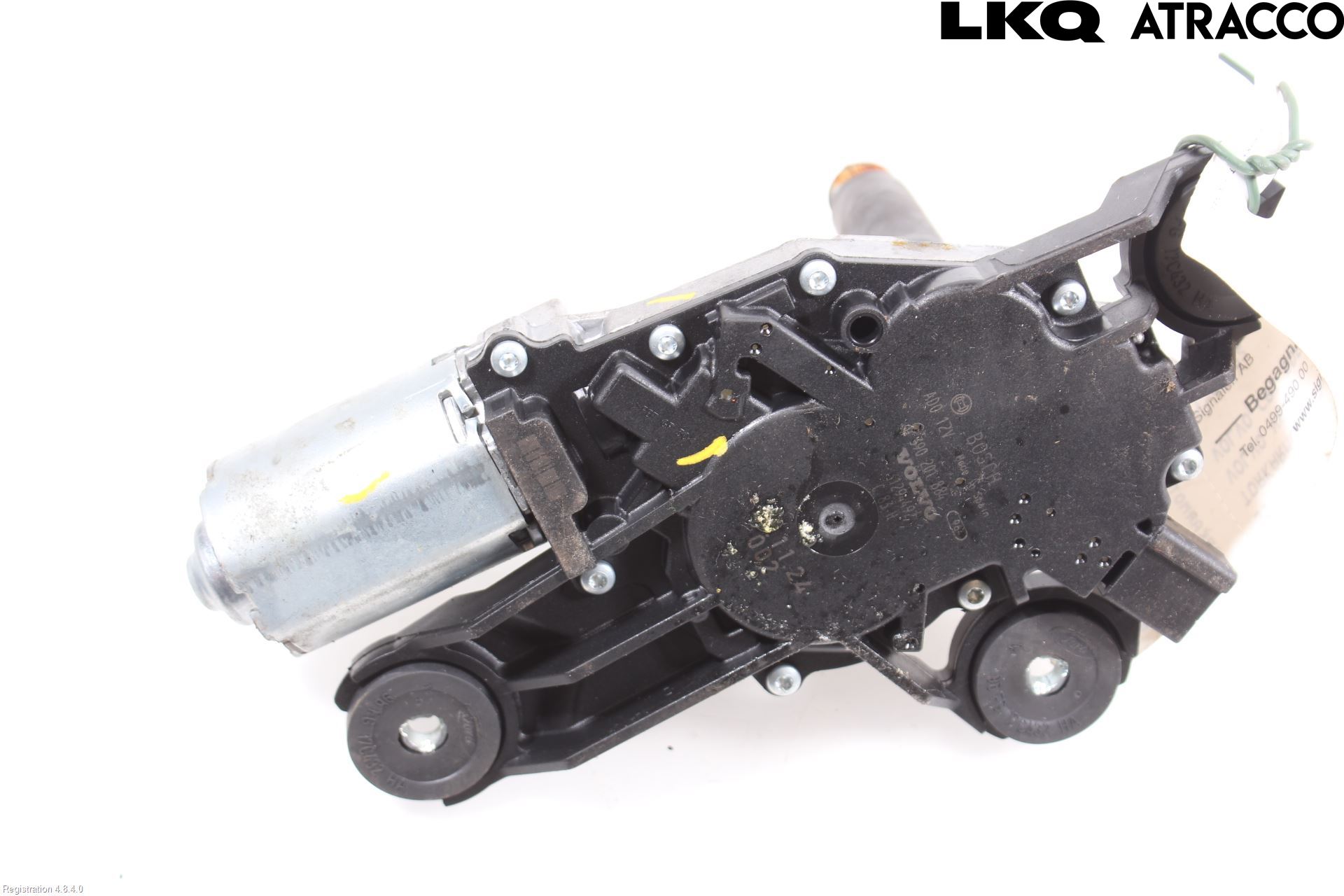 Volvo V60 11-13 Torkarmotor Baklucka