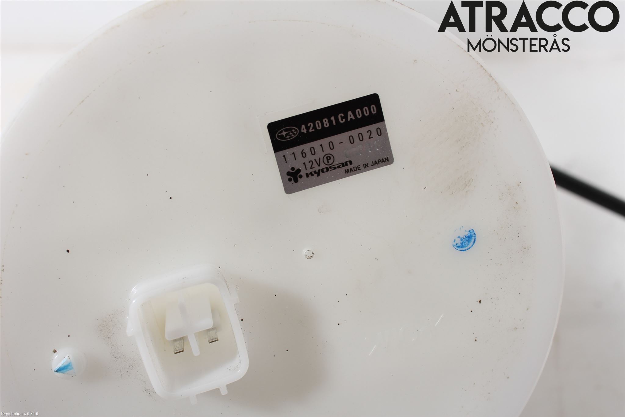 Subaru BRZ Givare Tank