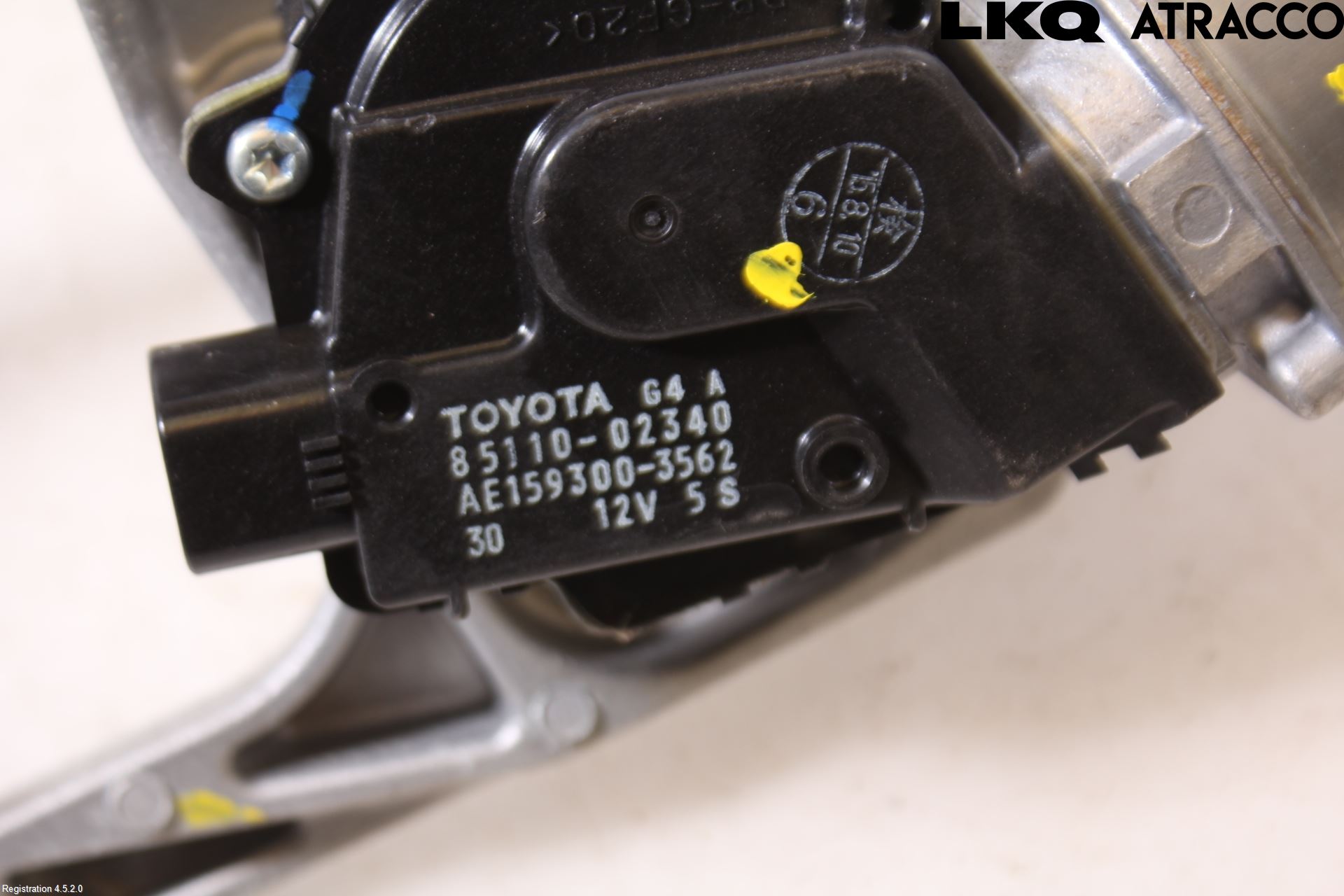 Toyota AURIS 13-19 Torkarmotor Vindruta