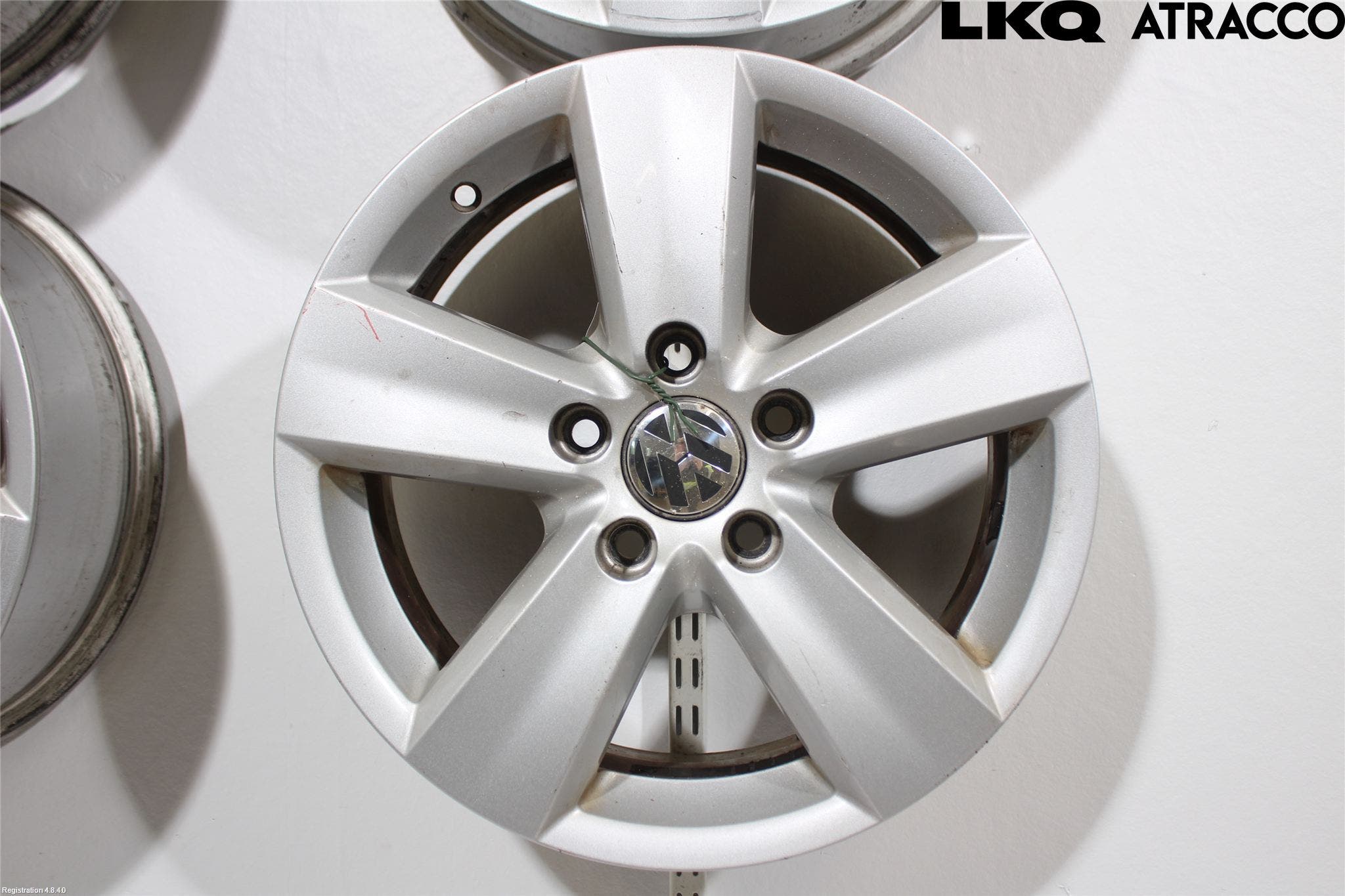 Volkswagen VW CADDY 11-15 Fälgsats Aluminium