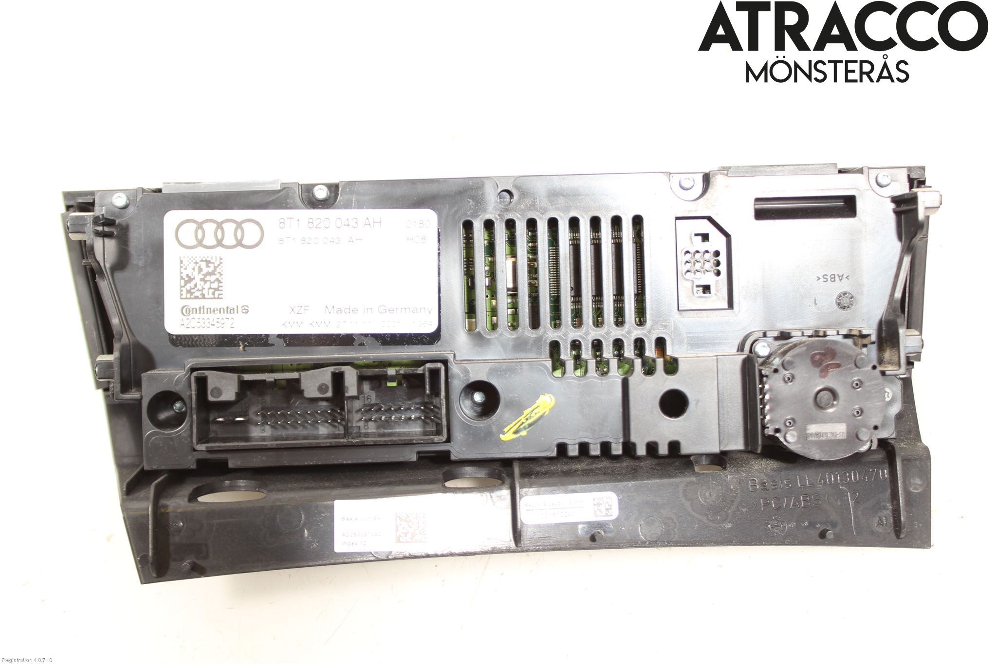 Audi A4/S4 08-11 Ac Styrenhet Ac Manöveren