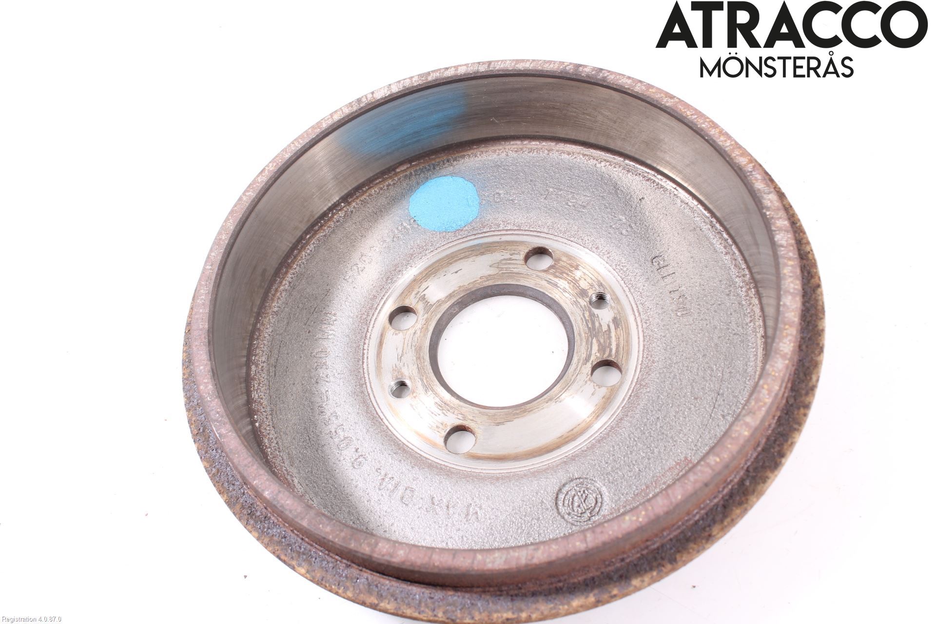 Fiat FIORINO Bromstrumma Bak