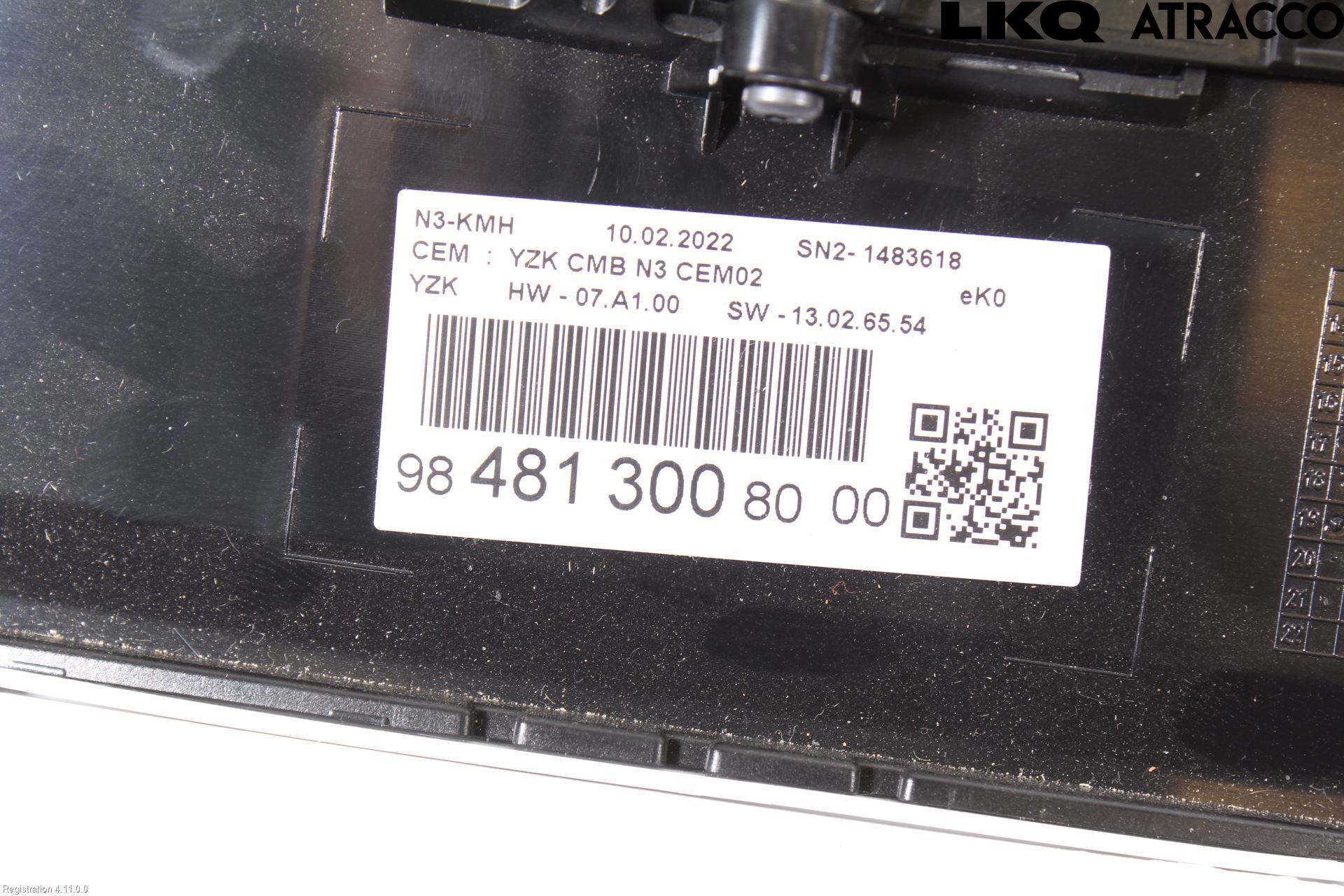 Peugeot EXPERT/E-EXPERT 17- Instrument Komb