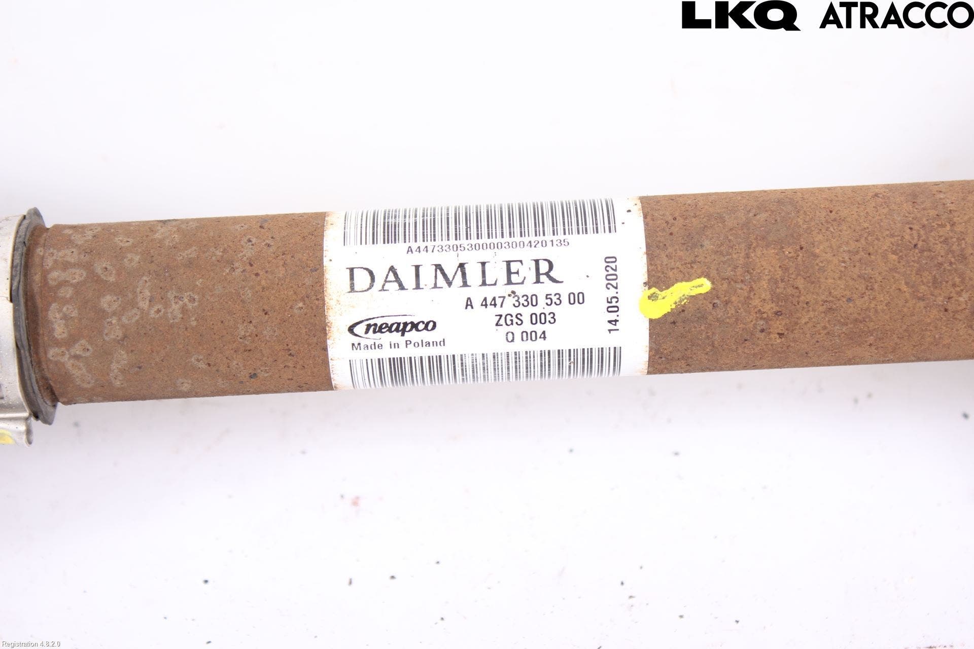 Mercedes-Benz MB VITO/V-KLASS (W640,W447,W448) 14- Drivaxel Bak Vänster