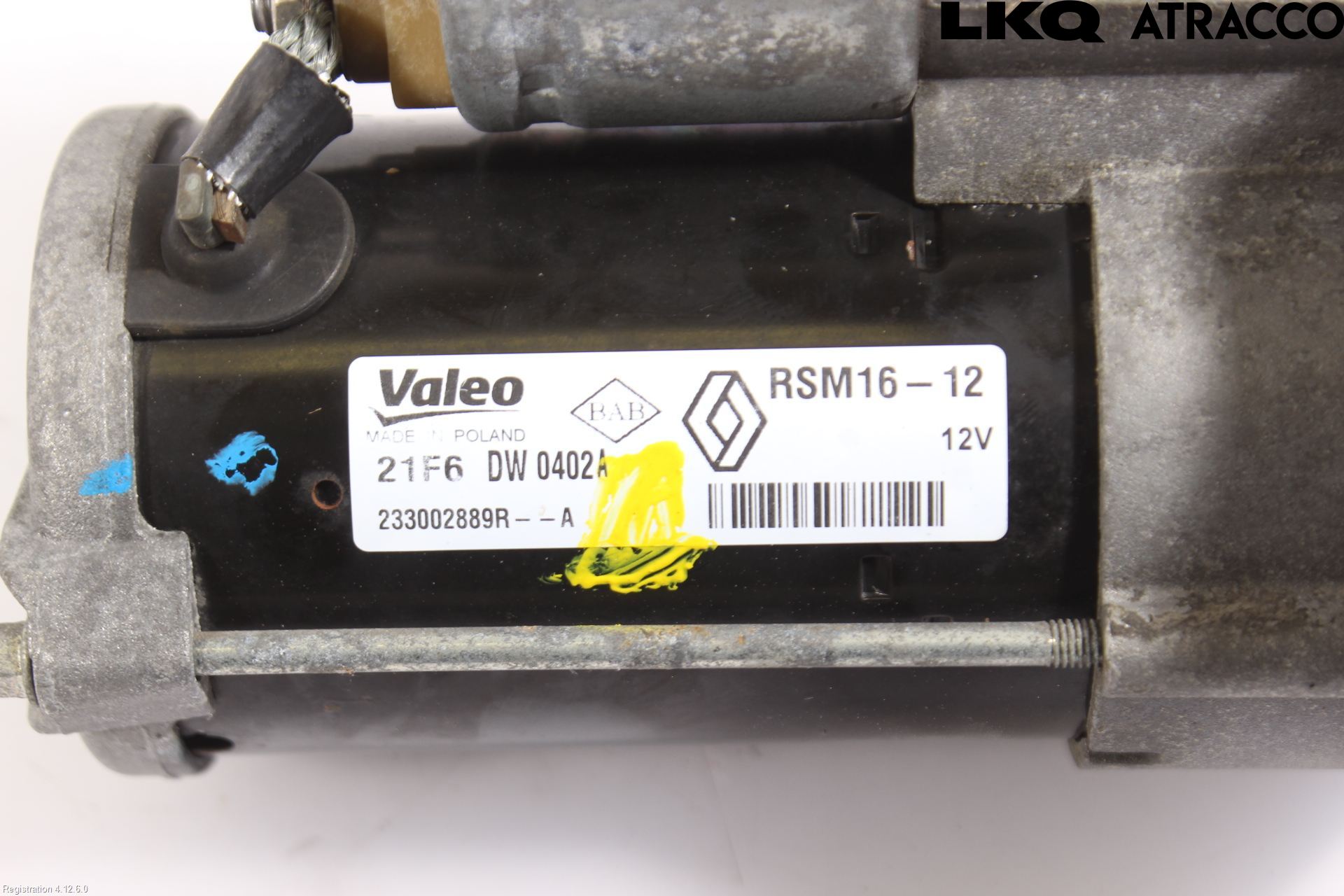 Opel VIVARO 15-19 Startmotor Diesel