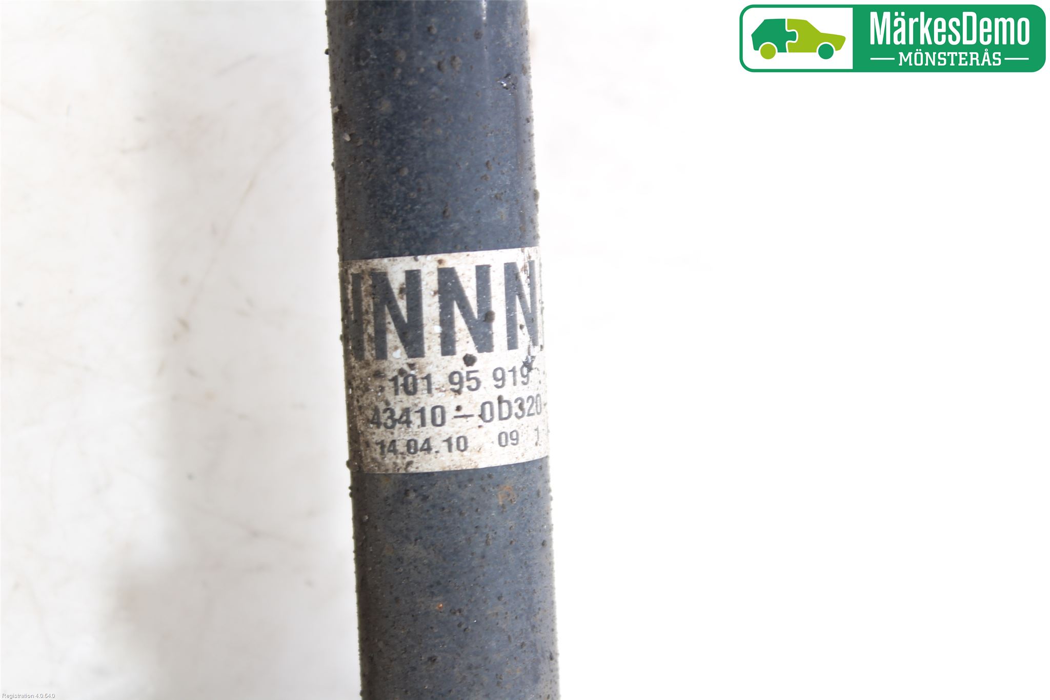Toyota YARIS XP90 06-11 Drivaxel Fram Höger