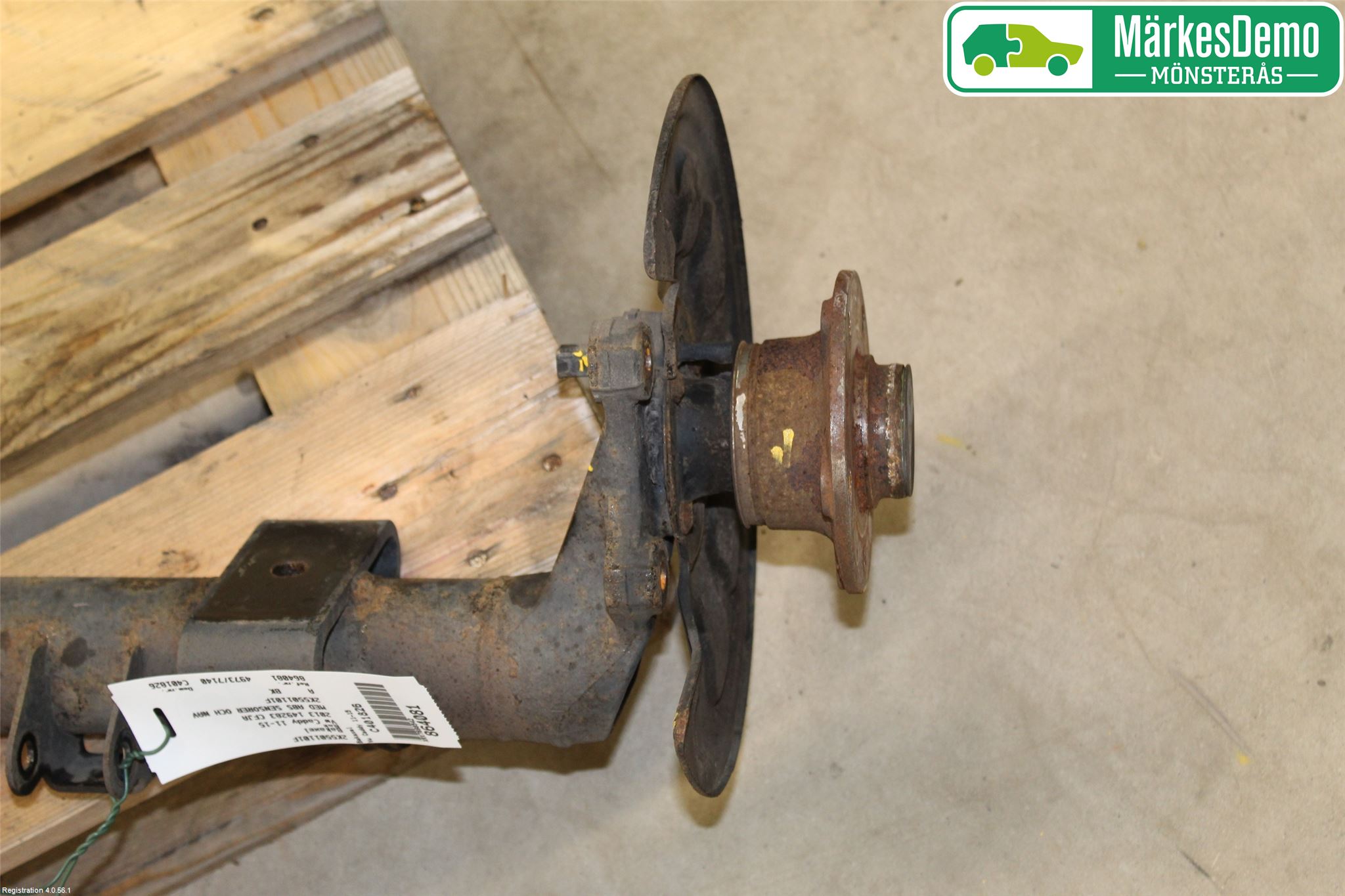 Volkswagen VW CADDY 11-15 Bakaxel