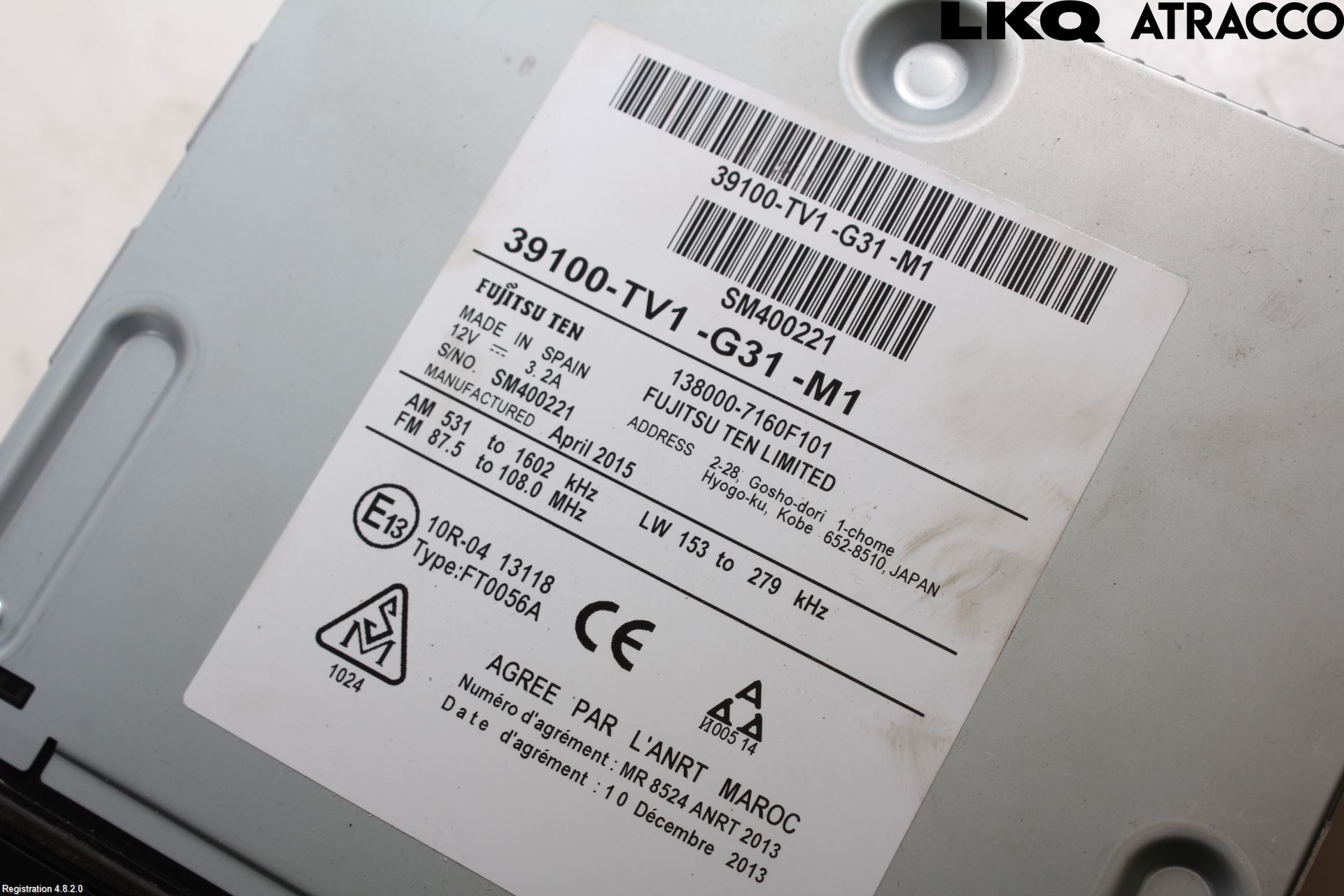 Honda CIVIC 12-16 Multifunktionsdisplay