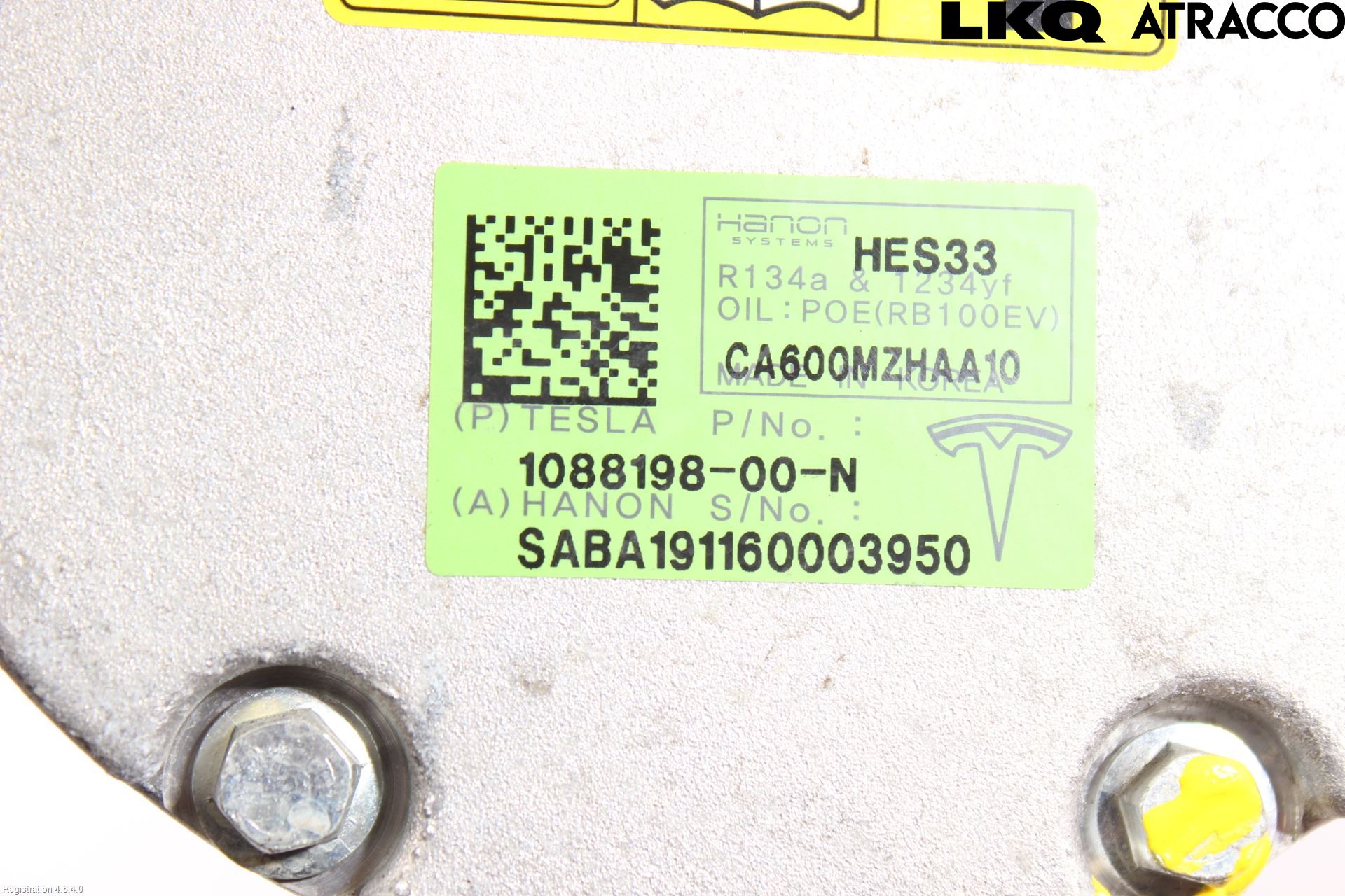 Tesla MODEL 3 17- Ac Kompressor
