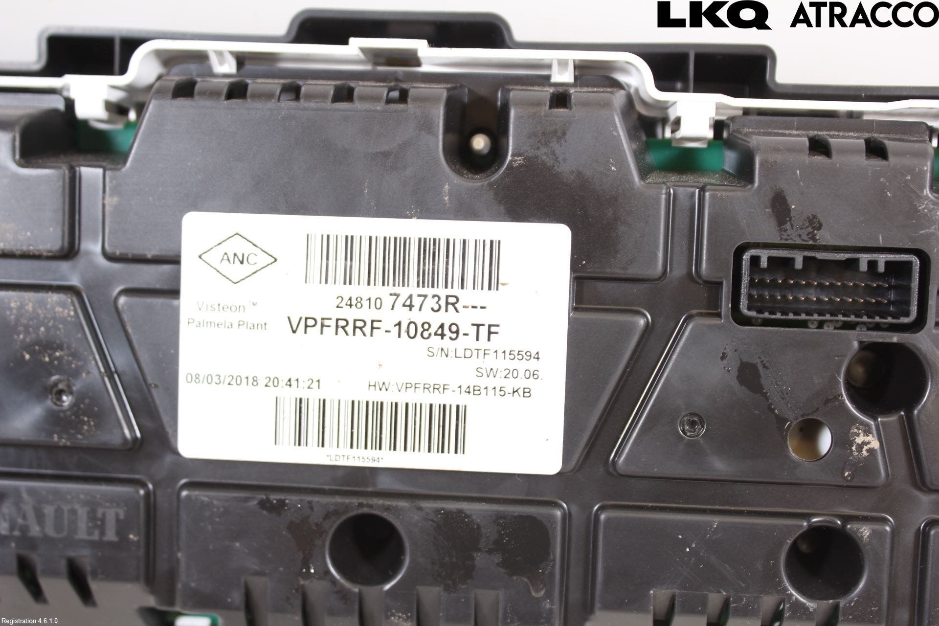 Opel VIVARO 15-19 Instrument Komb