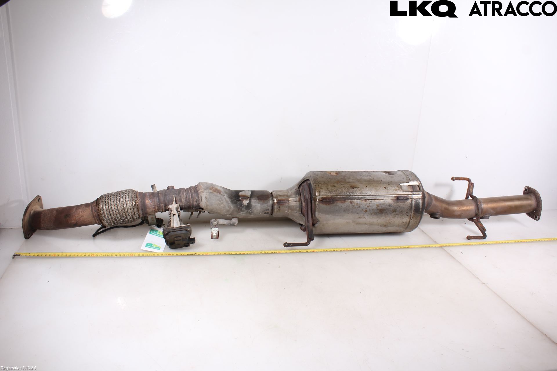 Isuzu D-MAX Avgas Partikelfilter