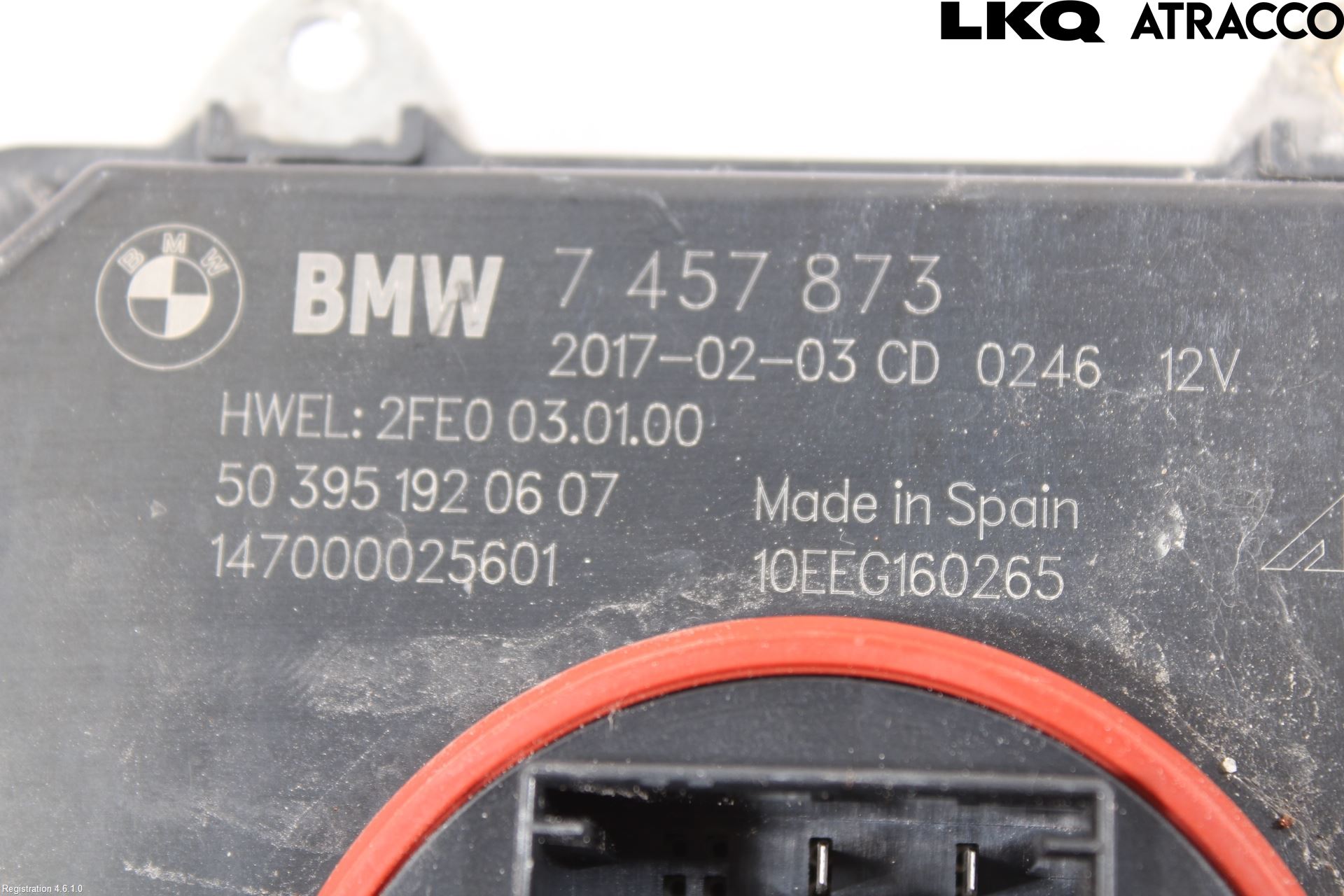 BMW 3 F30/F31/F80 12-19 Styrenhet Strålkastare