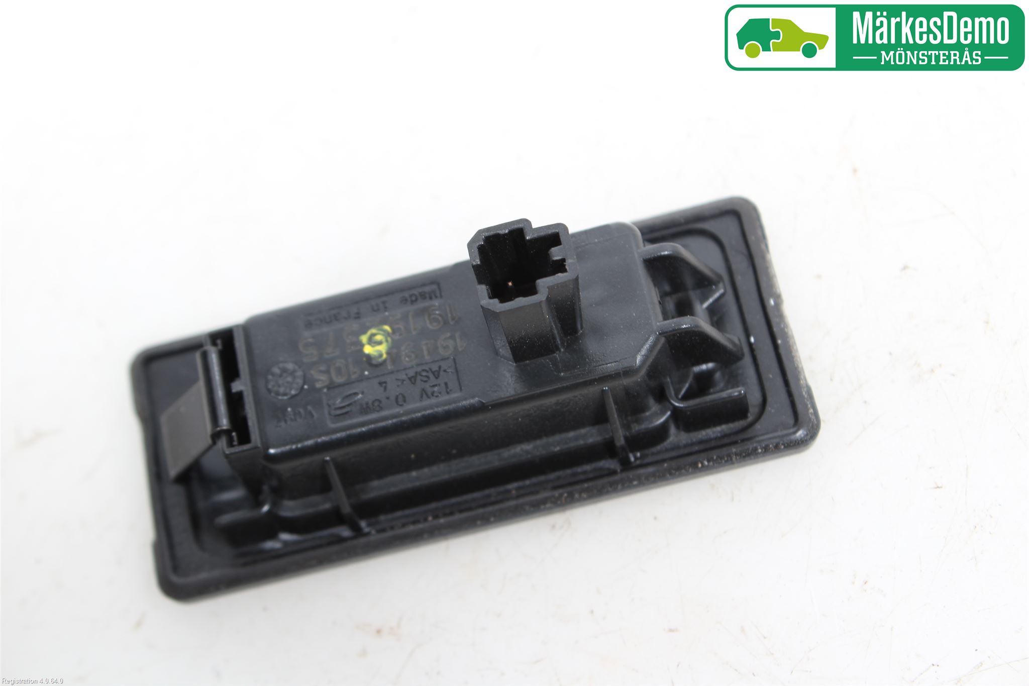 Volkswagen VW GOLF / E-GOLF VII 13-20 Skylt Belysning