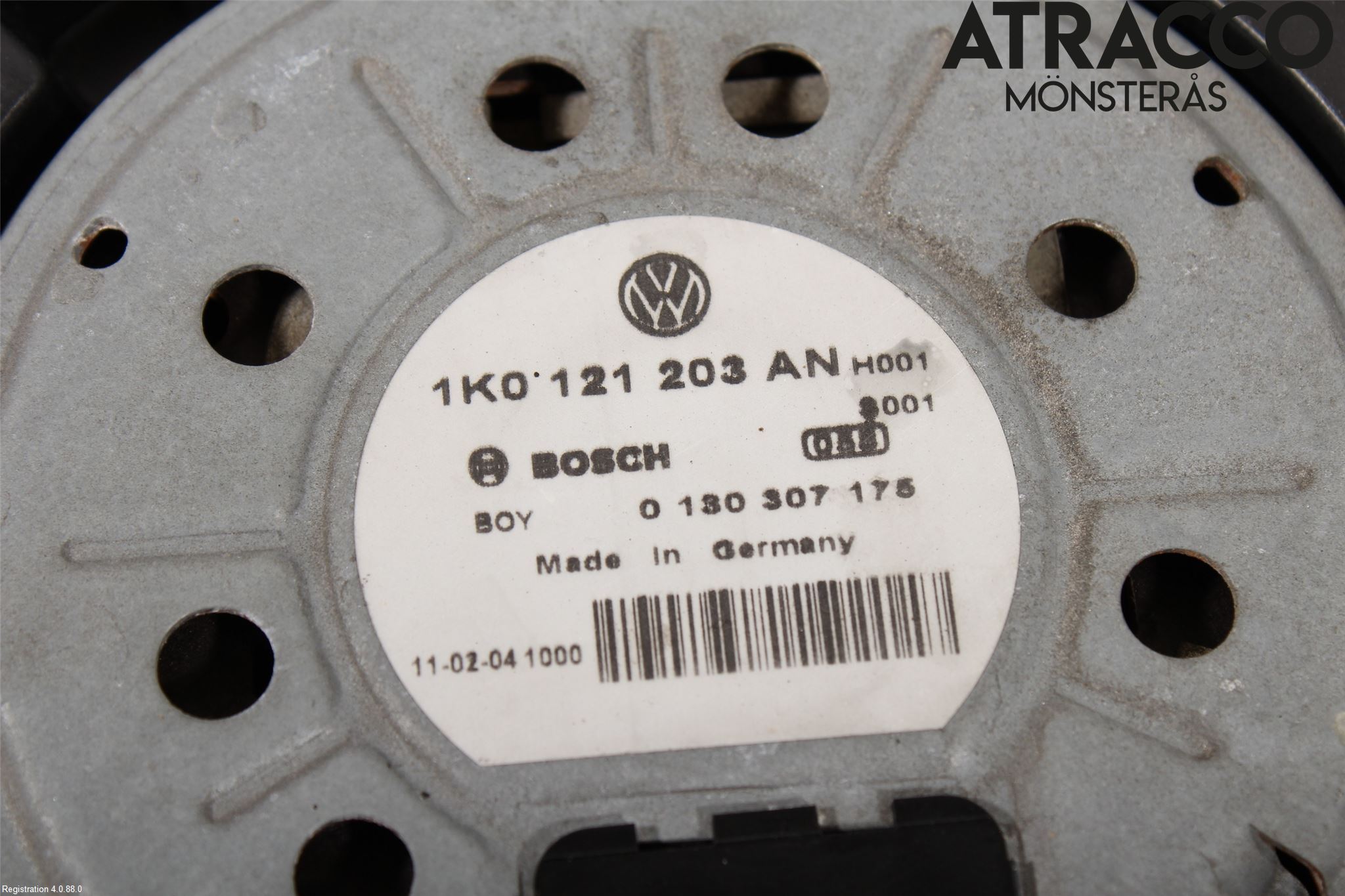 Volkswagen VW GOLF VI 09-13 Kylfläkt El