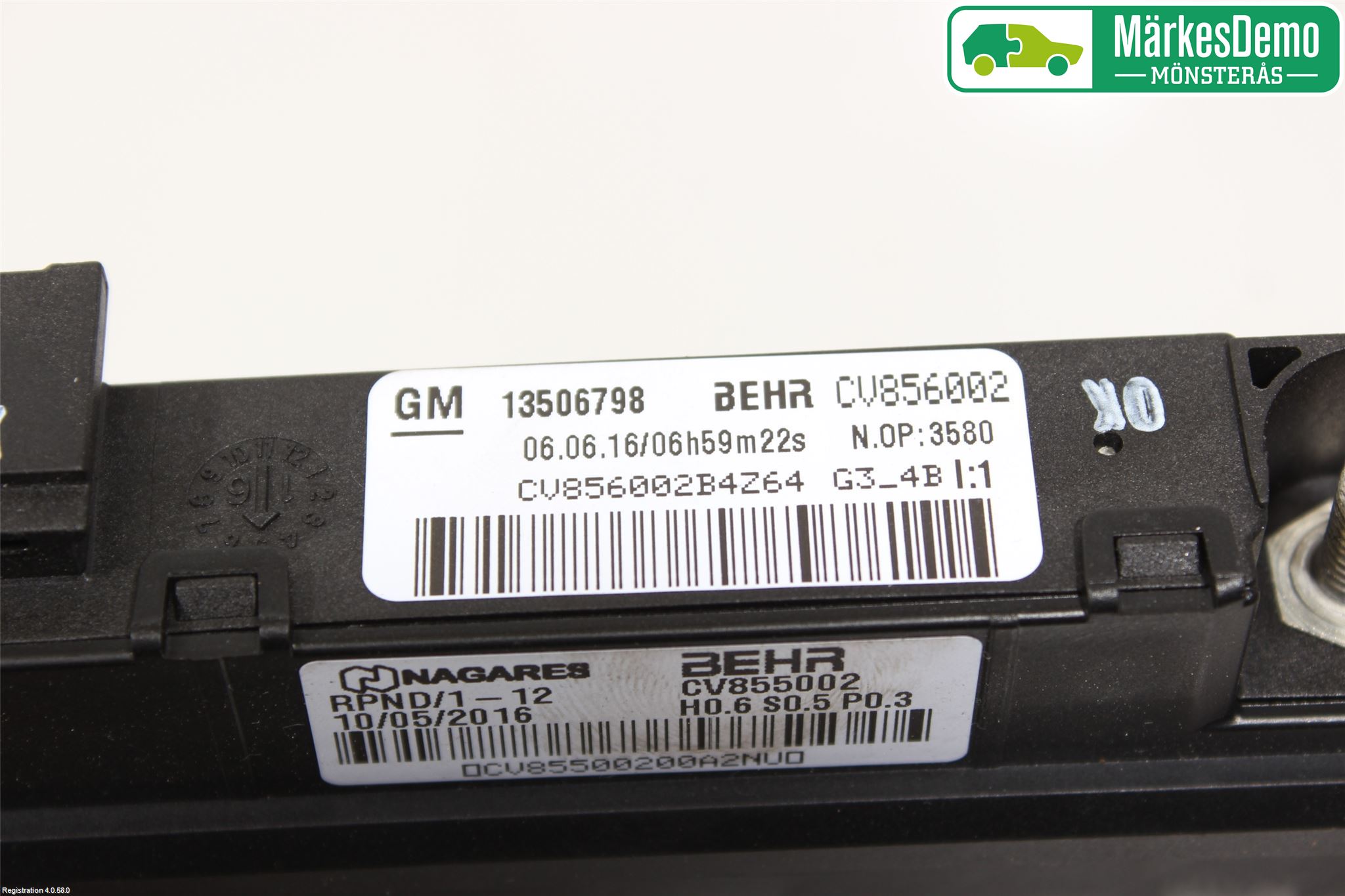 Opel ASTRA K 16-22 Värme Cellpaket