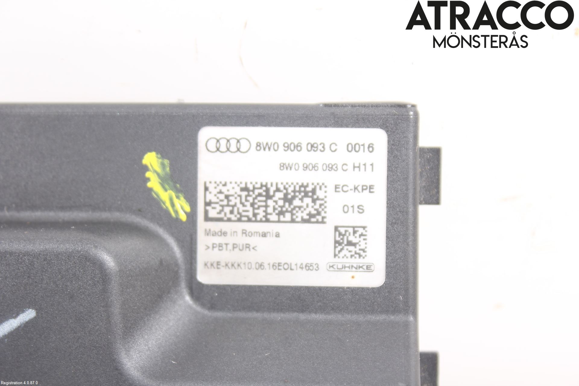 Audi A4/S4 B9 16-19 Styrenhet Bränslepump