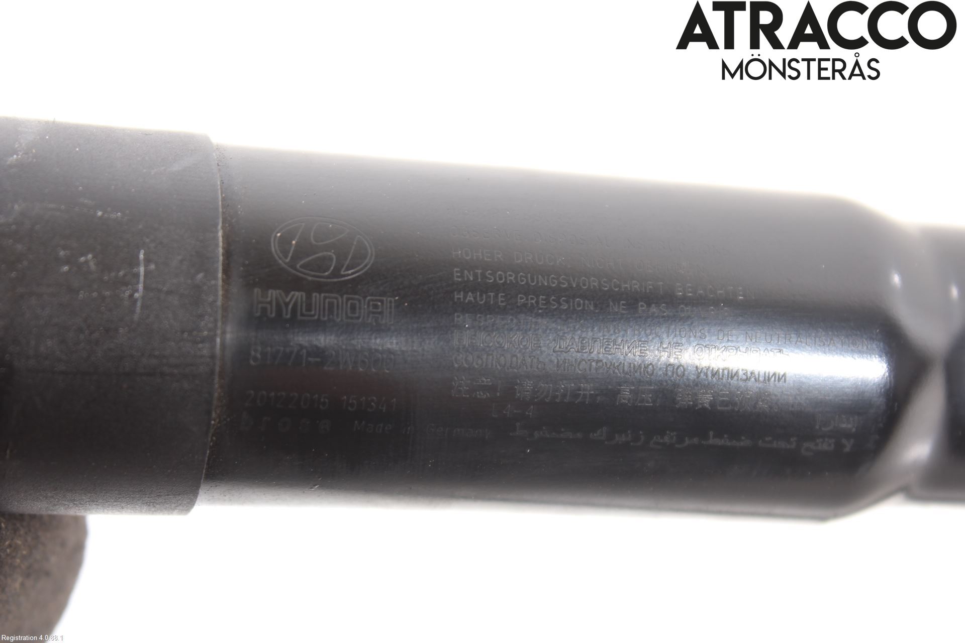 Hyundai SANTA FE 13-18 Gasfjäder Baklucka