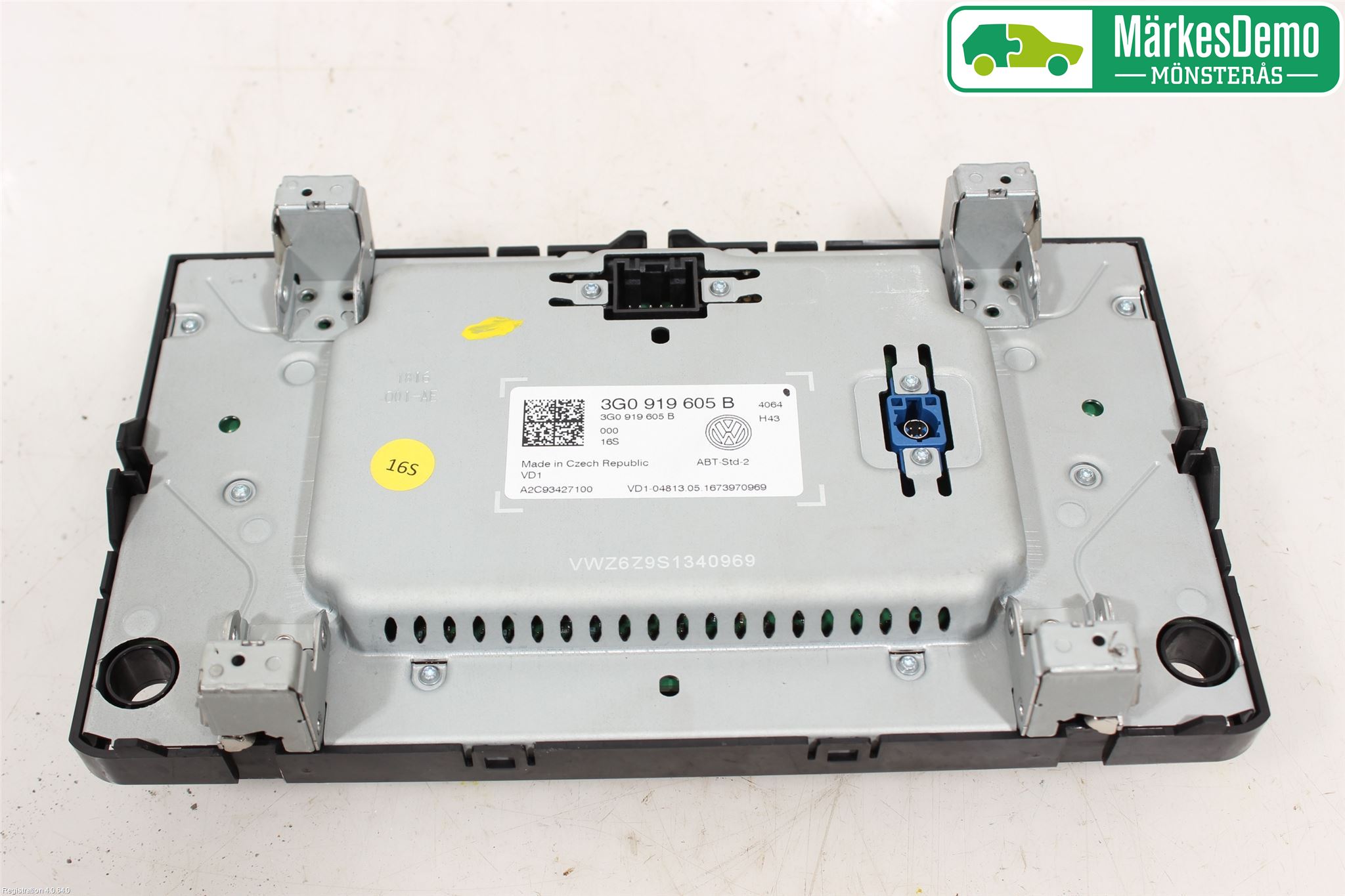 Volkswagen VW PASSAT 15-19 Multifunktionsdisplay