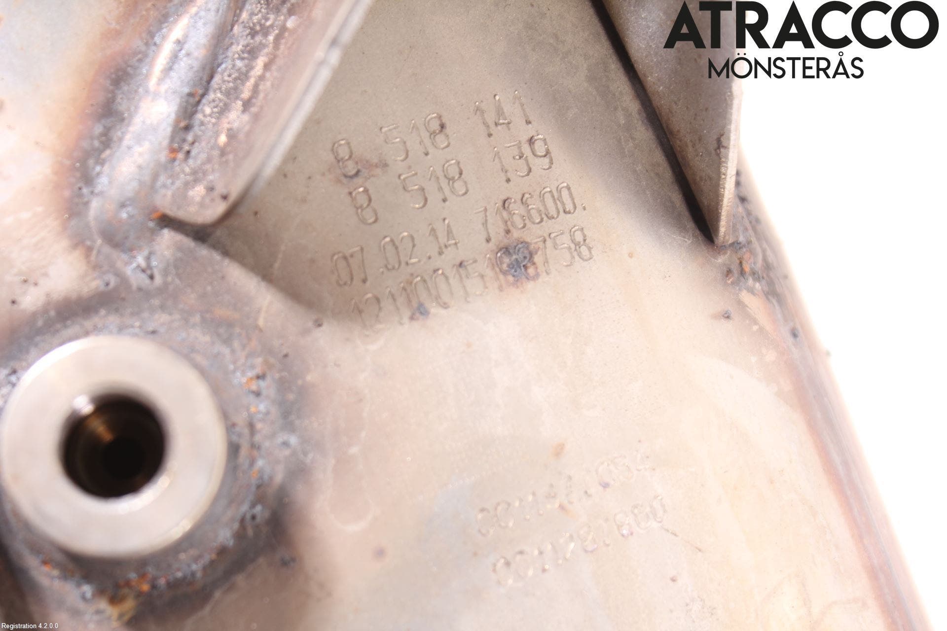 BMW 3 GT F34 13-19 Avgas Partikelfilter