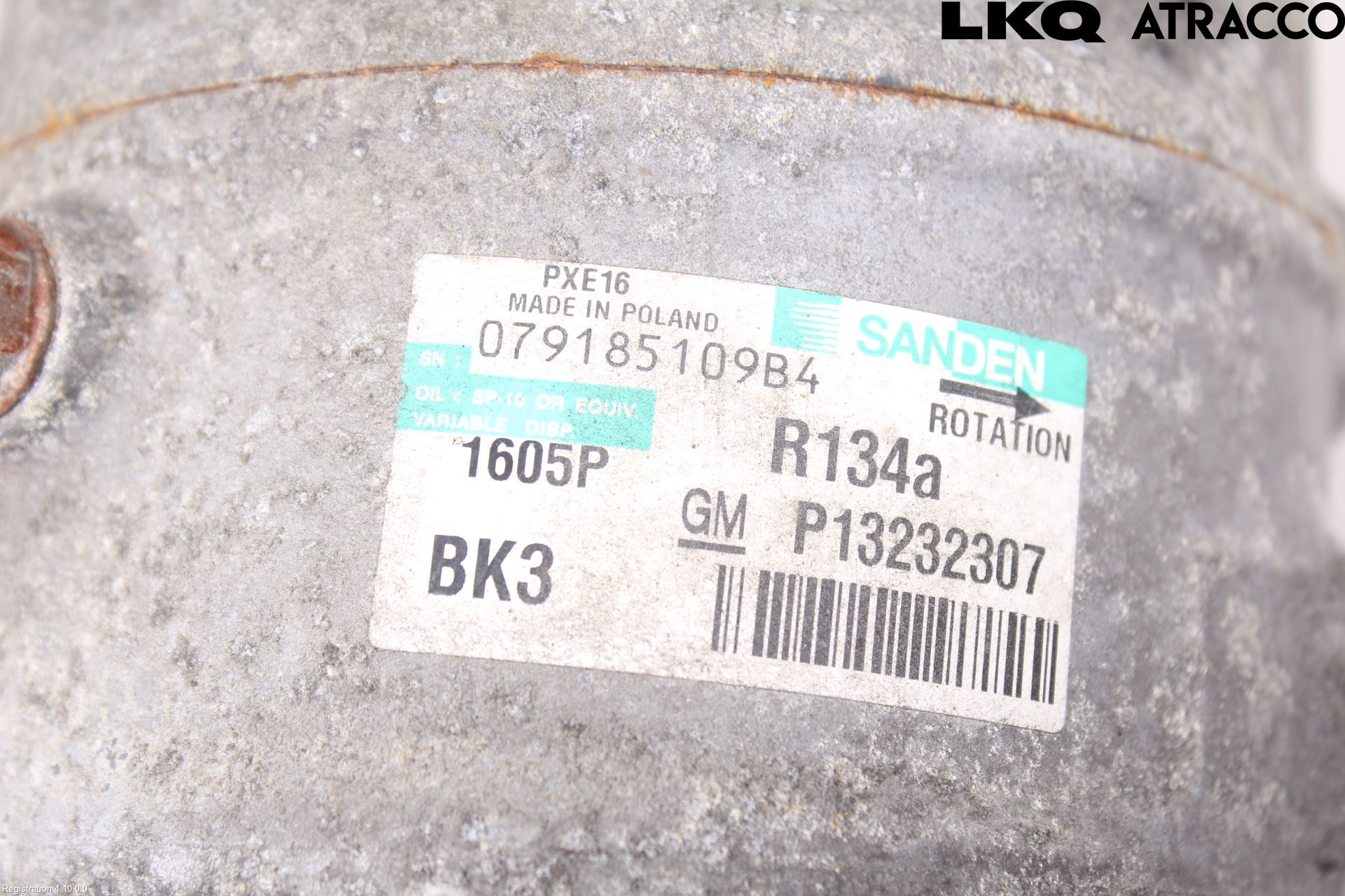 Opel INSIGNIA 09-16 Ac Kompressor