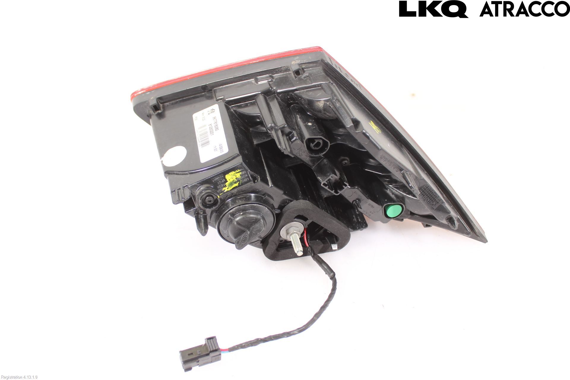 Peugeot 308 14-21 Bakljus Lucka Hö