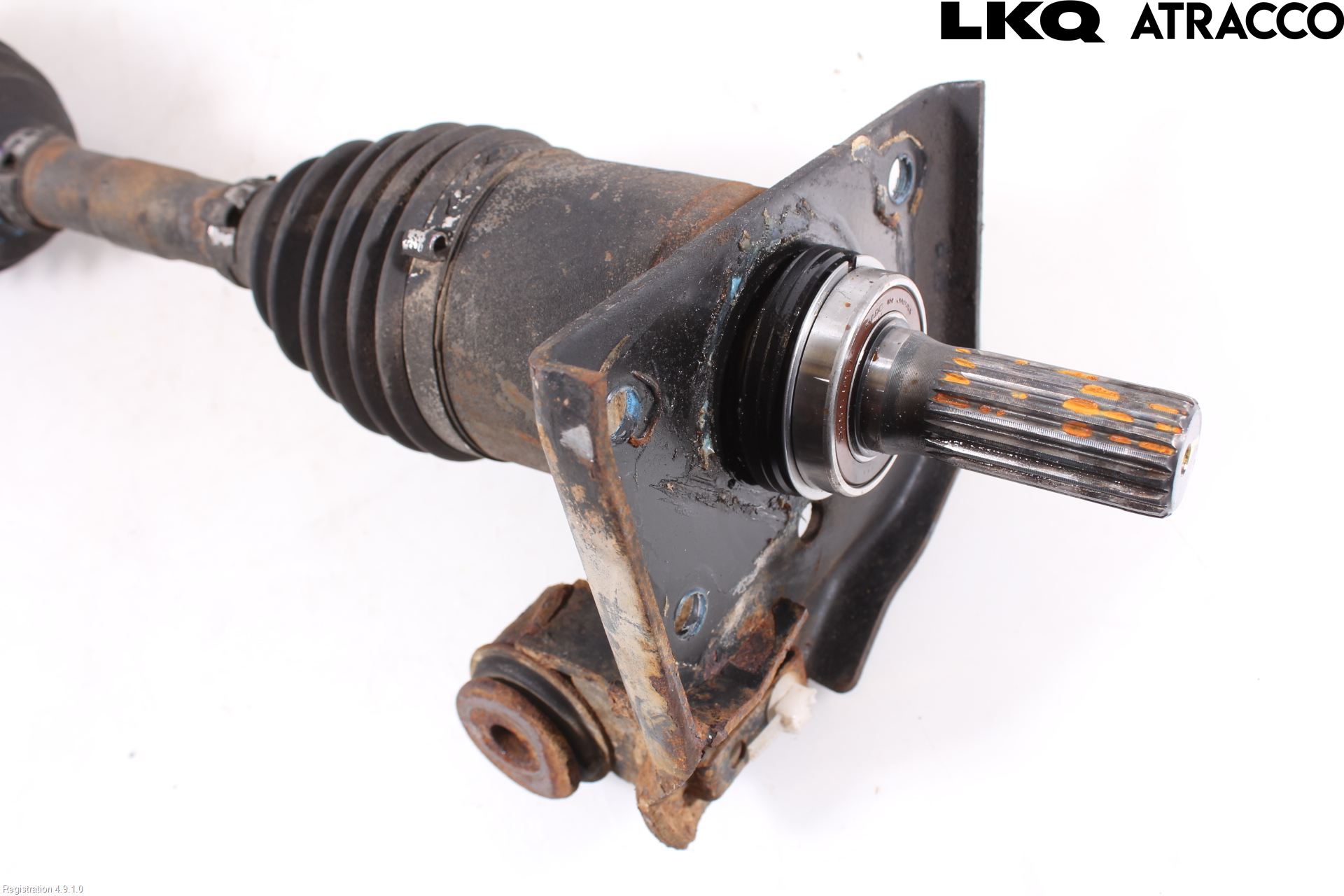 Isuzu D-MAX Drivaxel Fram Höger