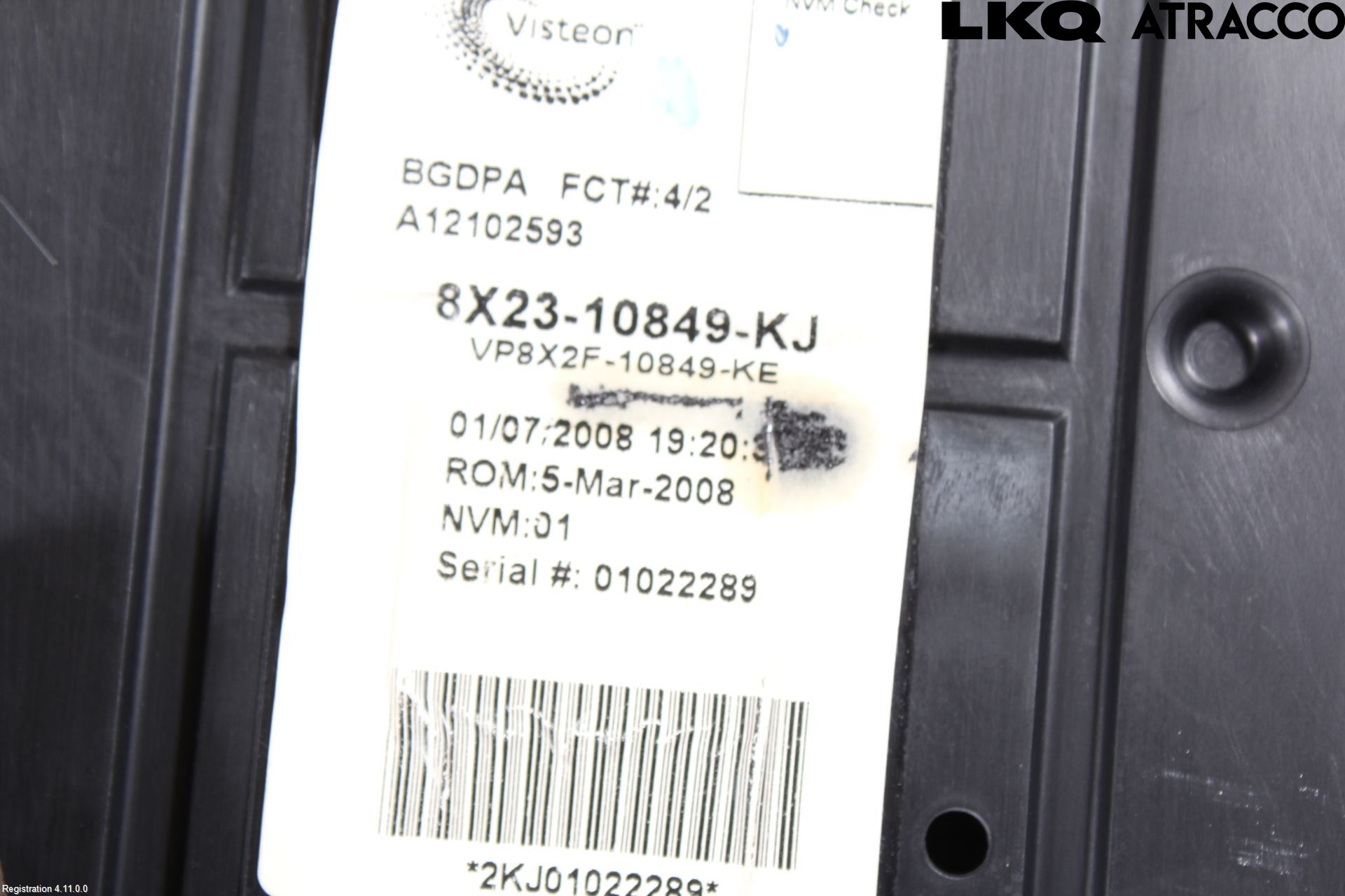 Jaguar XF 08-15 Instrument Komb