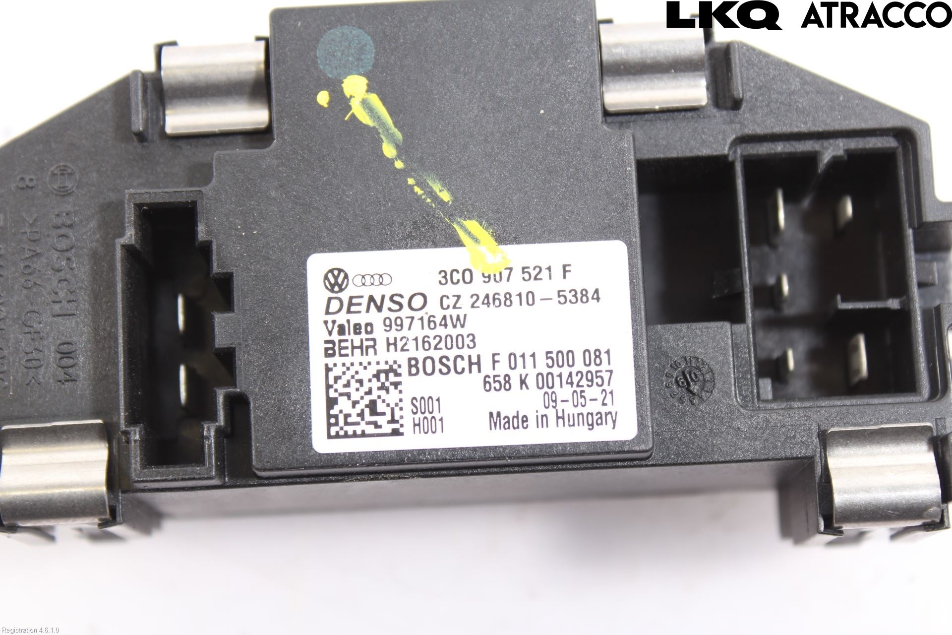 Audi A3/S3 05-13 Värmefläktsmotstånd