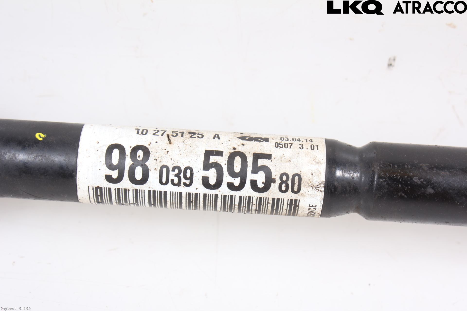 Peugeot 208 12-15 Drivaxel Fram Vänster