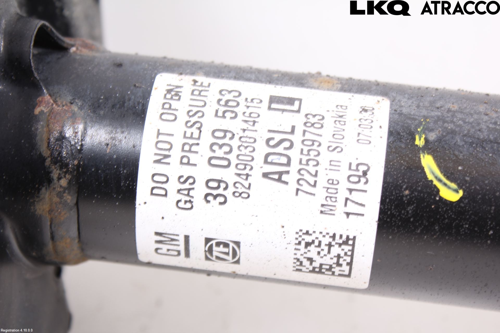 Opel ASTRA K 16-22 Fjäderben Fram Vänster