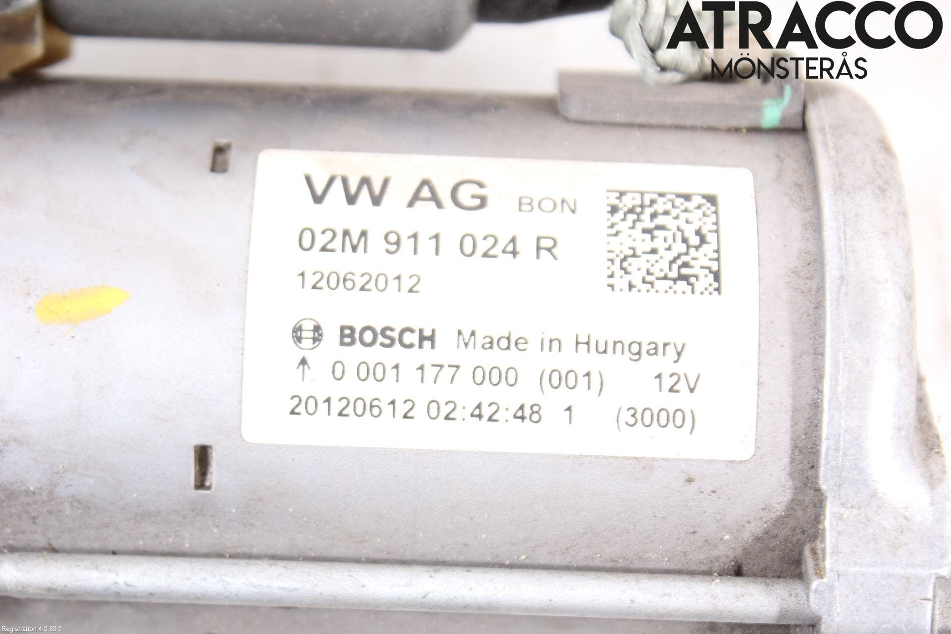 Volkswagen VW UP! / E-UP! Startmotor