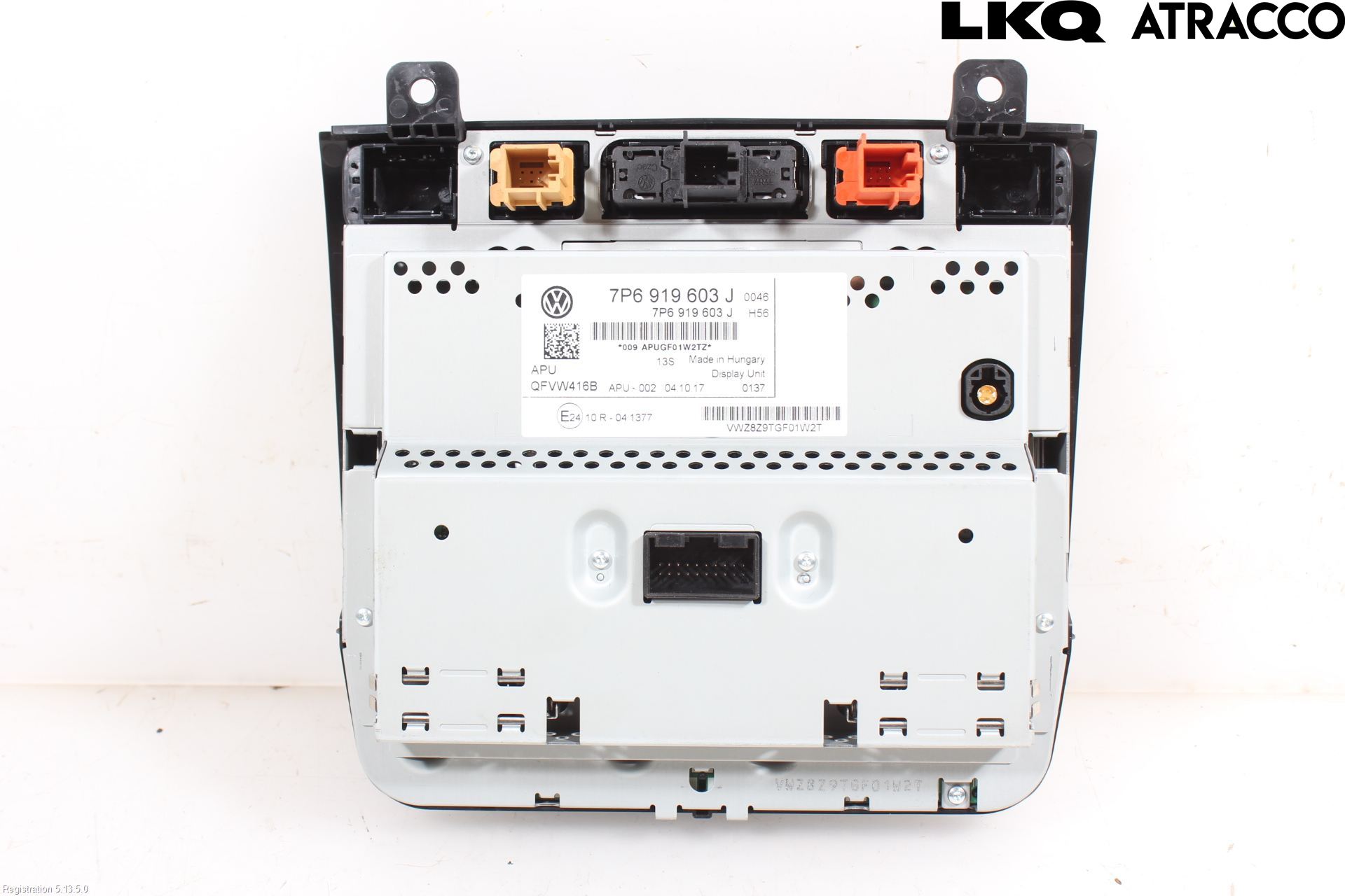 Volkswagen VW TOUAREG 7P 11-18 Multifunktionsdisplay