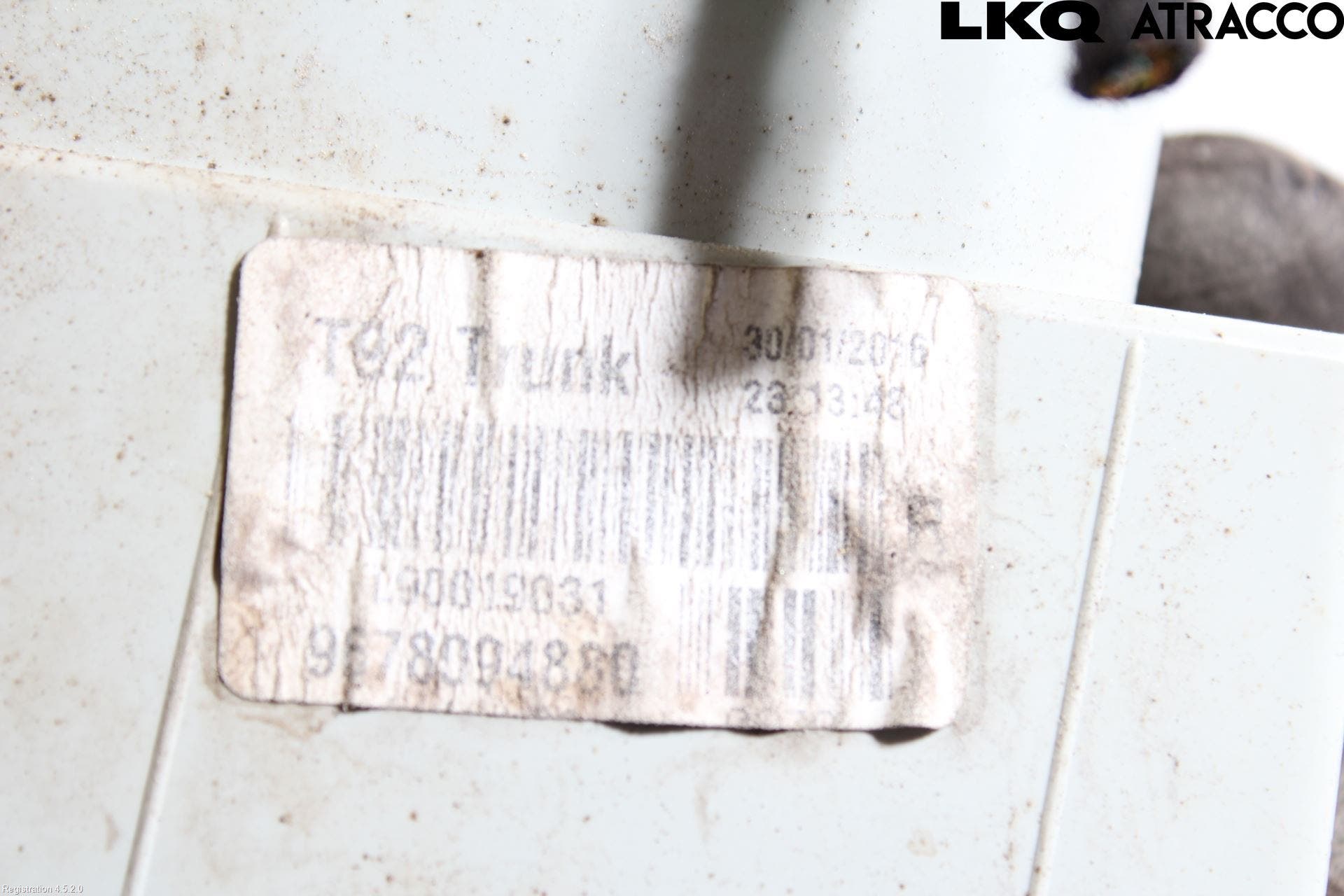 Peugeot 308 14-21 Bakljus Lucka Hö