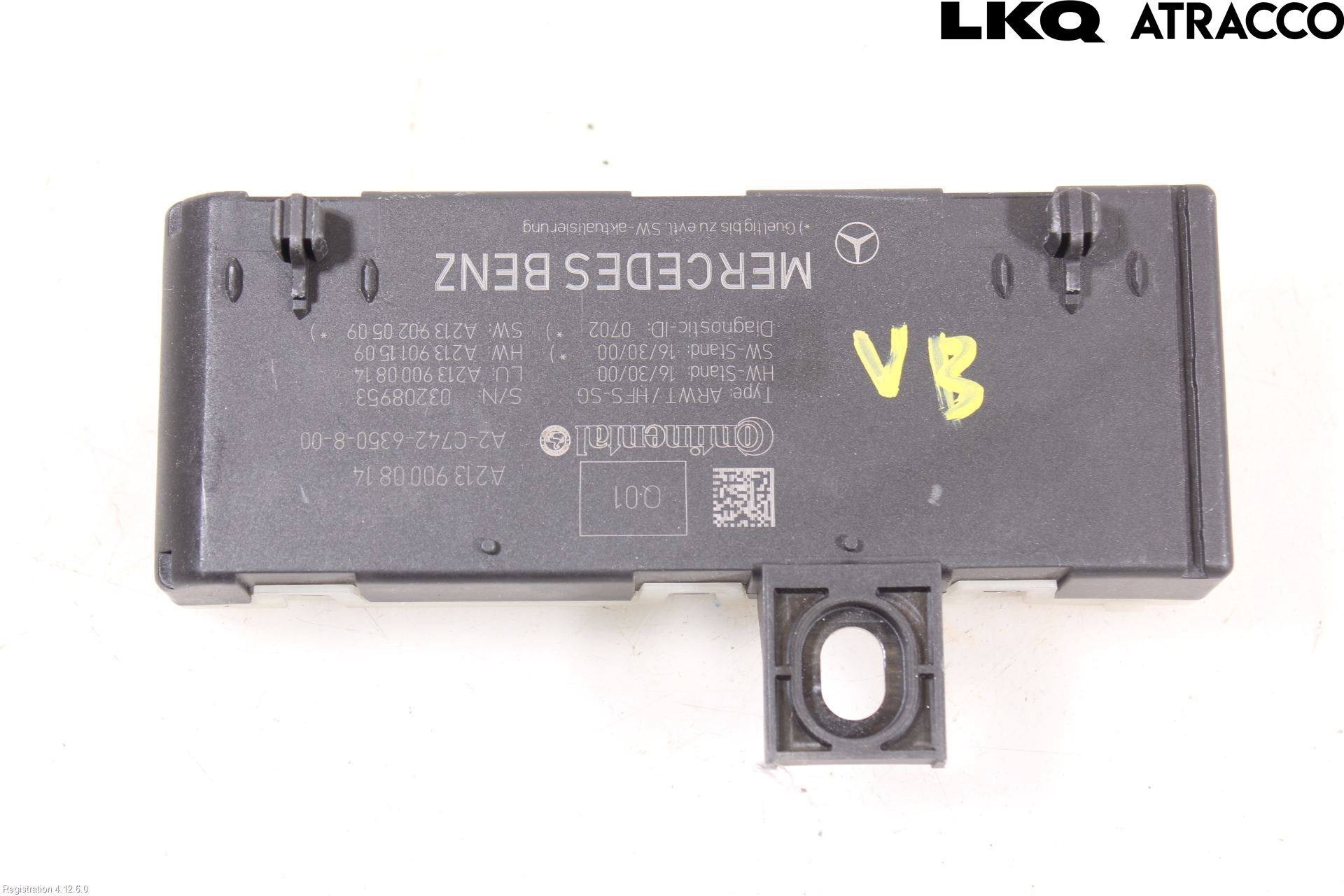 Mercedes-Benz MB E-KLASS (W213) 16-23 Styrenhet Baklucka