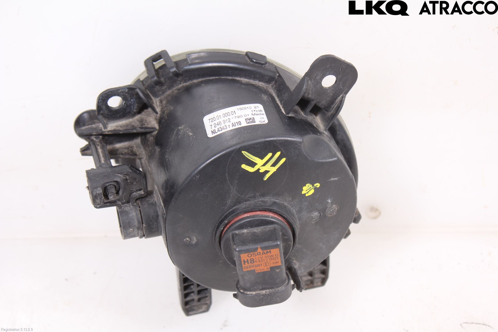 BMW 1 F20/F21 11-19 Dimljus-Varselljus Fram