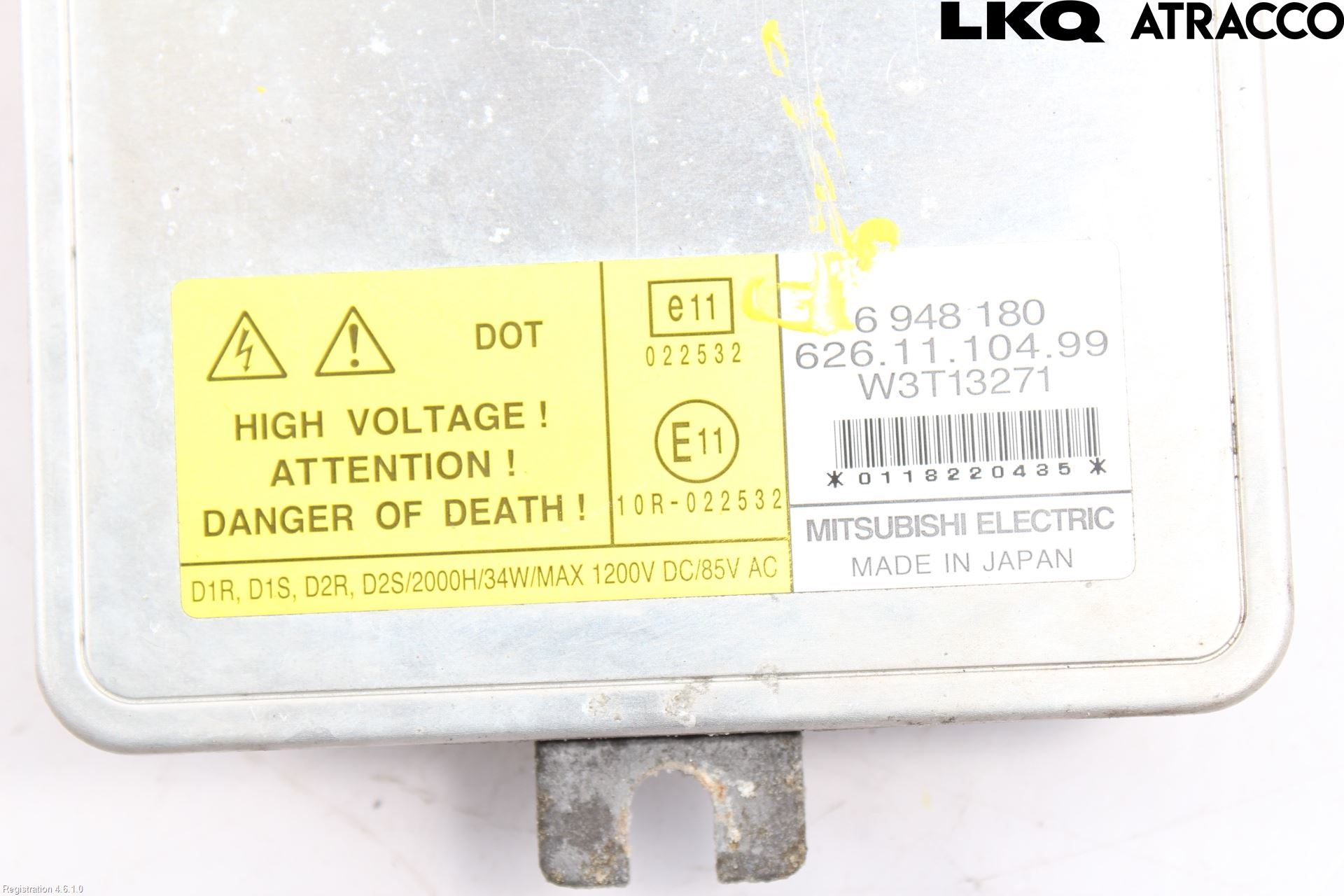 Volvo V70 08-13 Styrenhet Strålkastare