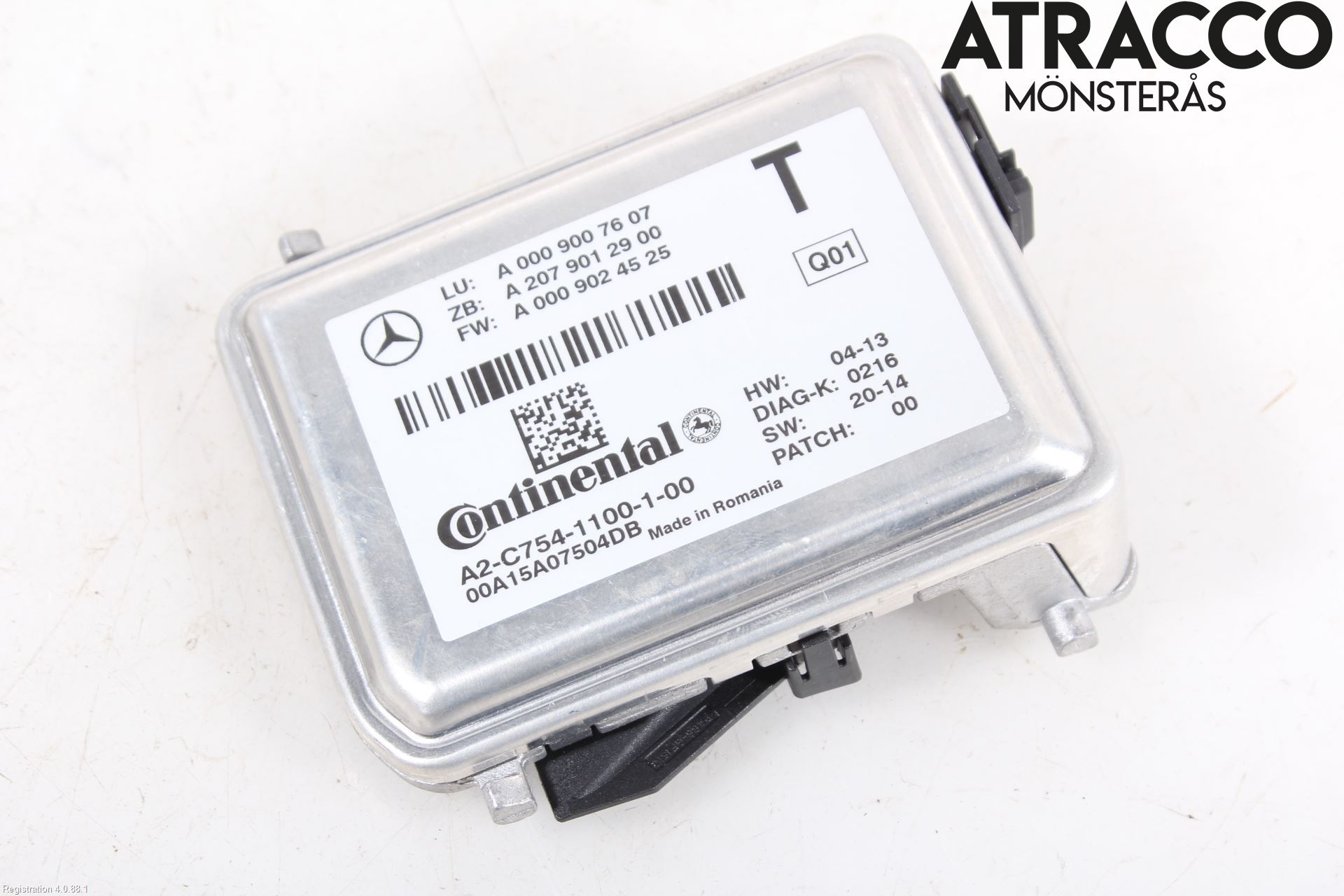 Mercedes-Benz MB E-KLASS (W212) 09-16 Sensor Aktivt Kollisionsskydd