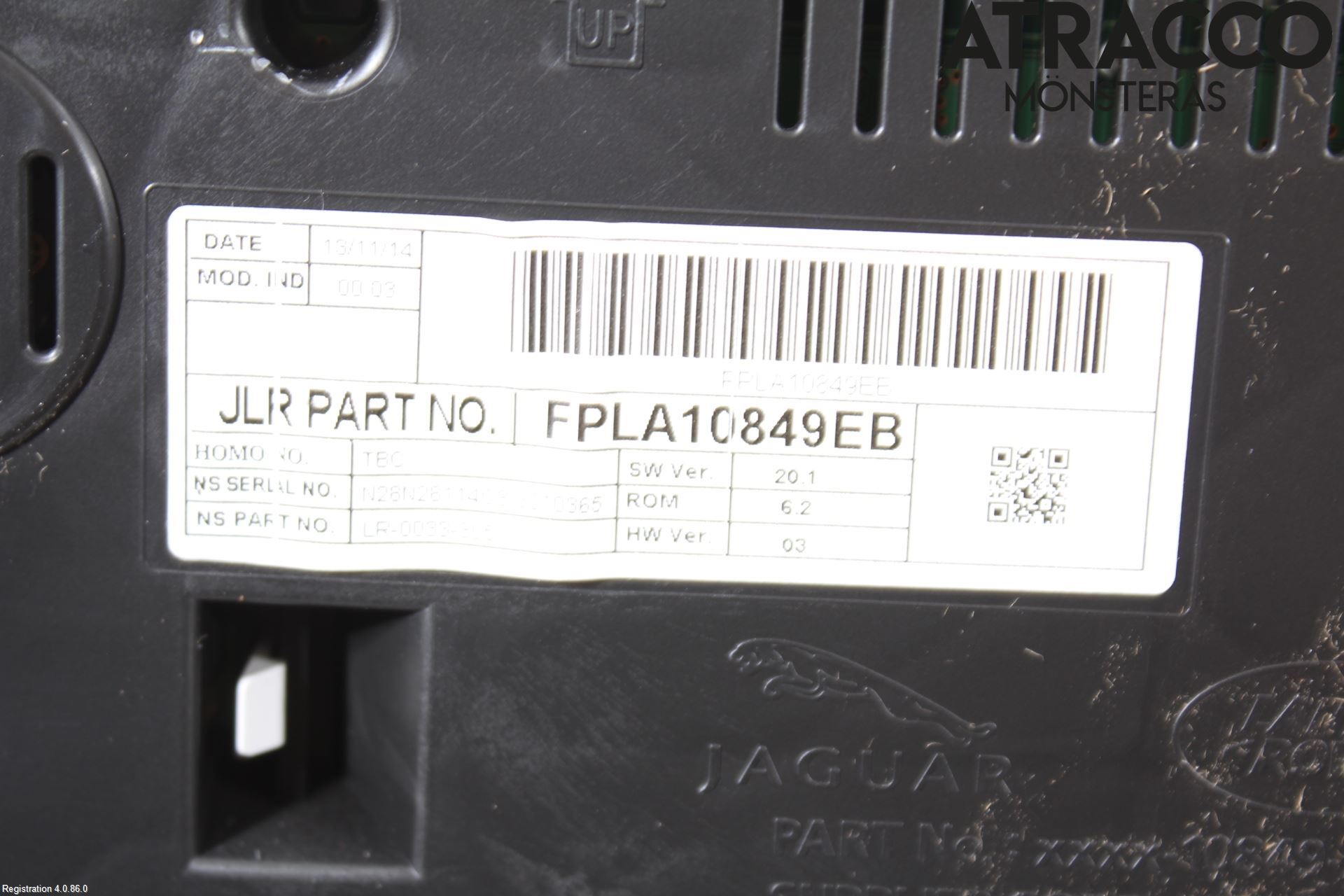 Landrover RANGE ROVER SPORT (L494) 14-22 Instrument Komb