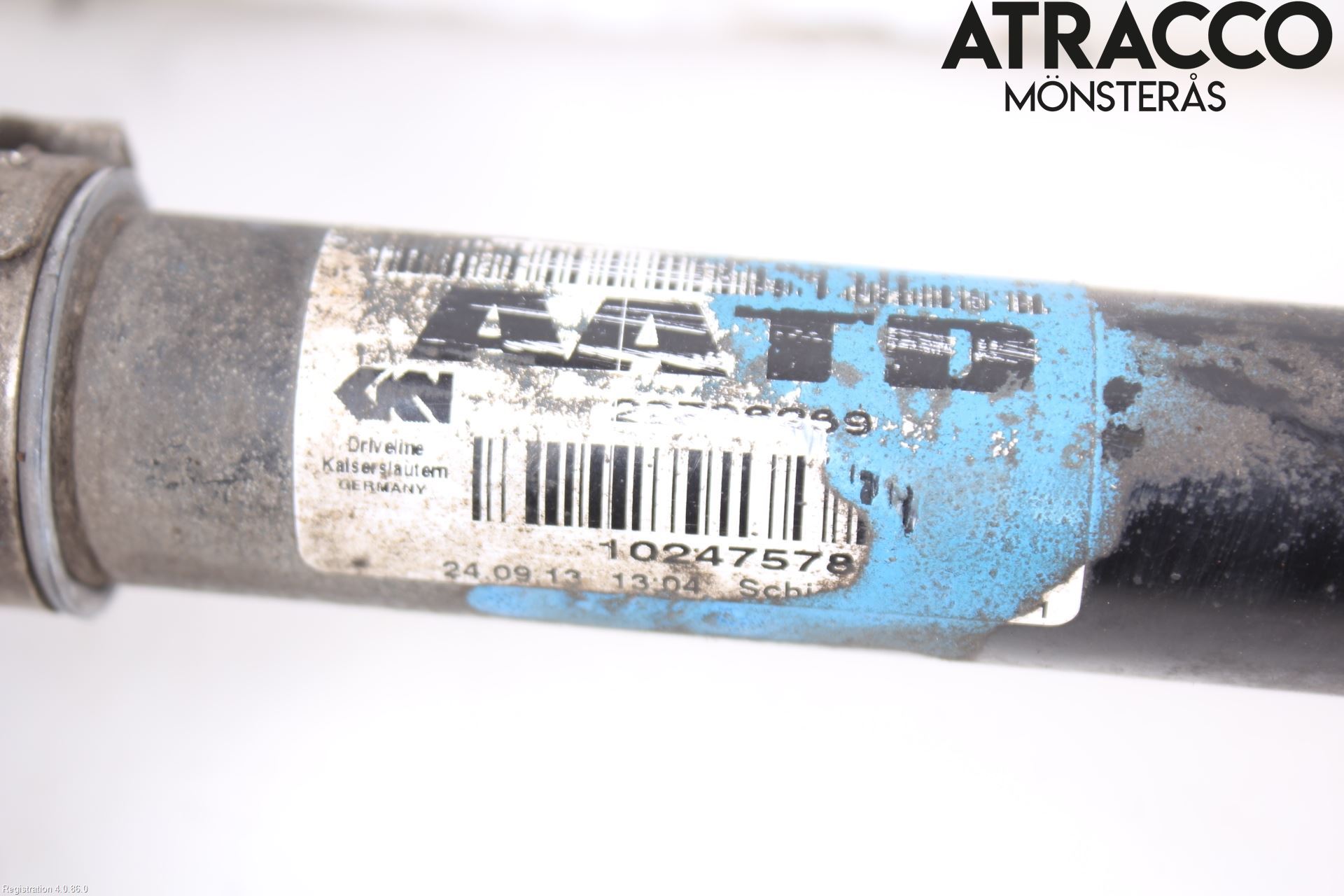 Opel INSIGNIA 09-16 Drivaxel Fram Höger