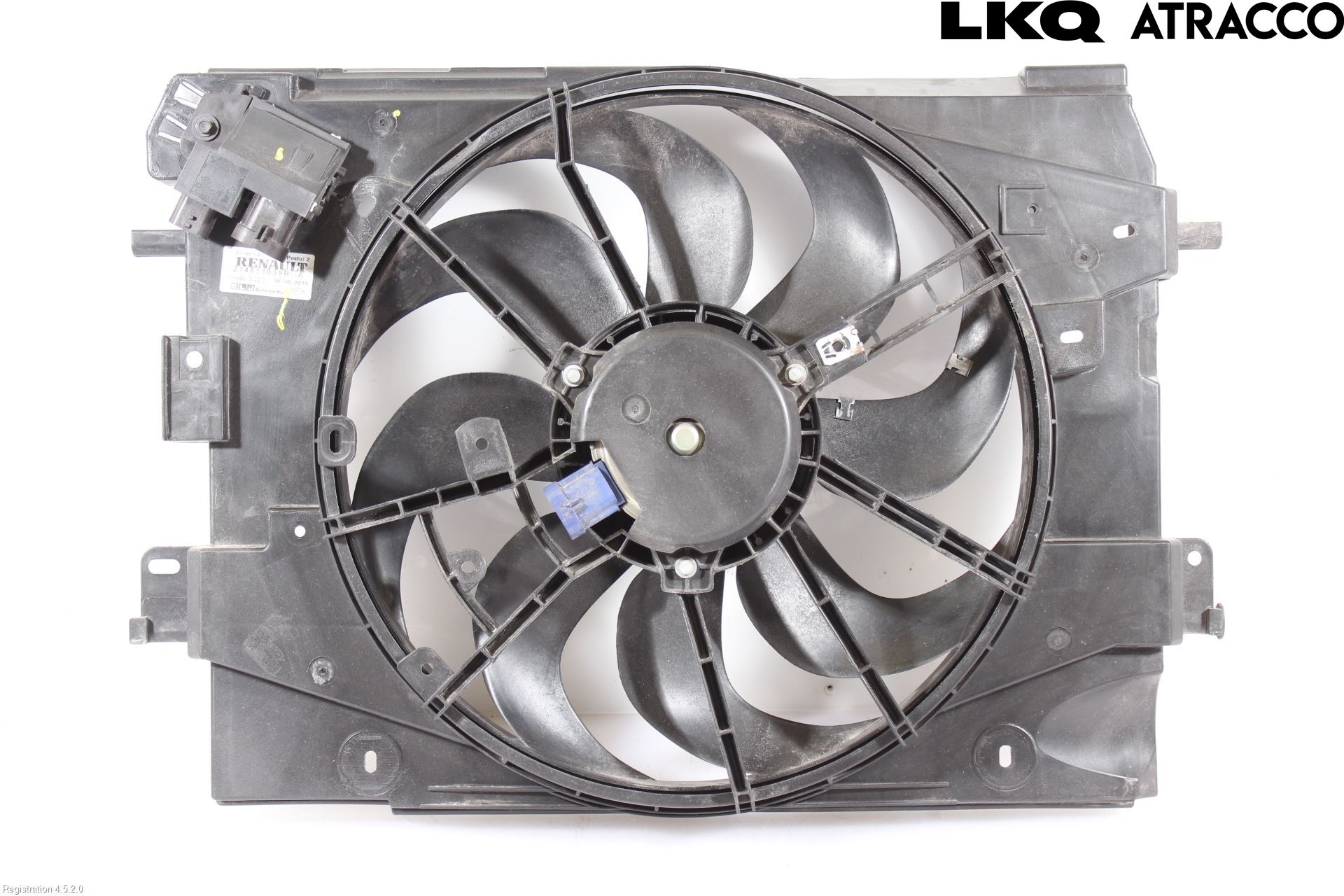 Renault CLIO IV 12-16 Kylfläkt El