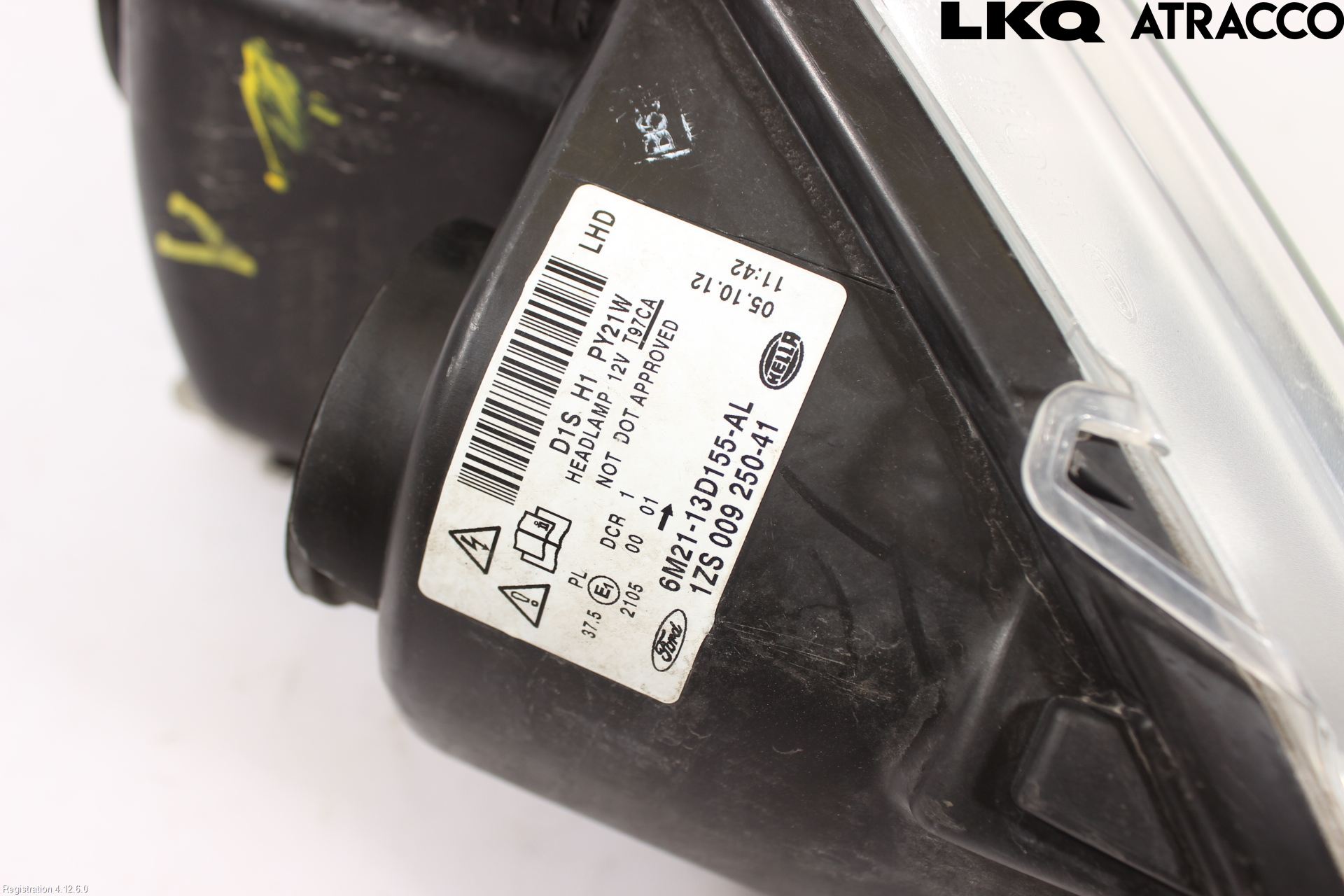 Ford S-MAX 06-15 Strålkastare Vänster