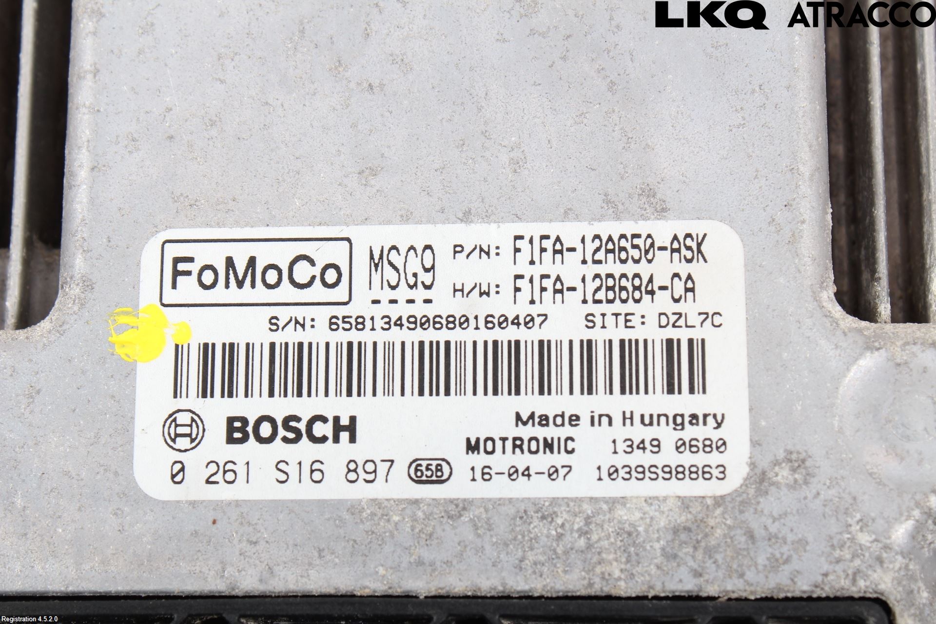 Ford FOCUS 15-18 Styrenhet Insprut Bensin