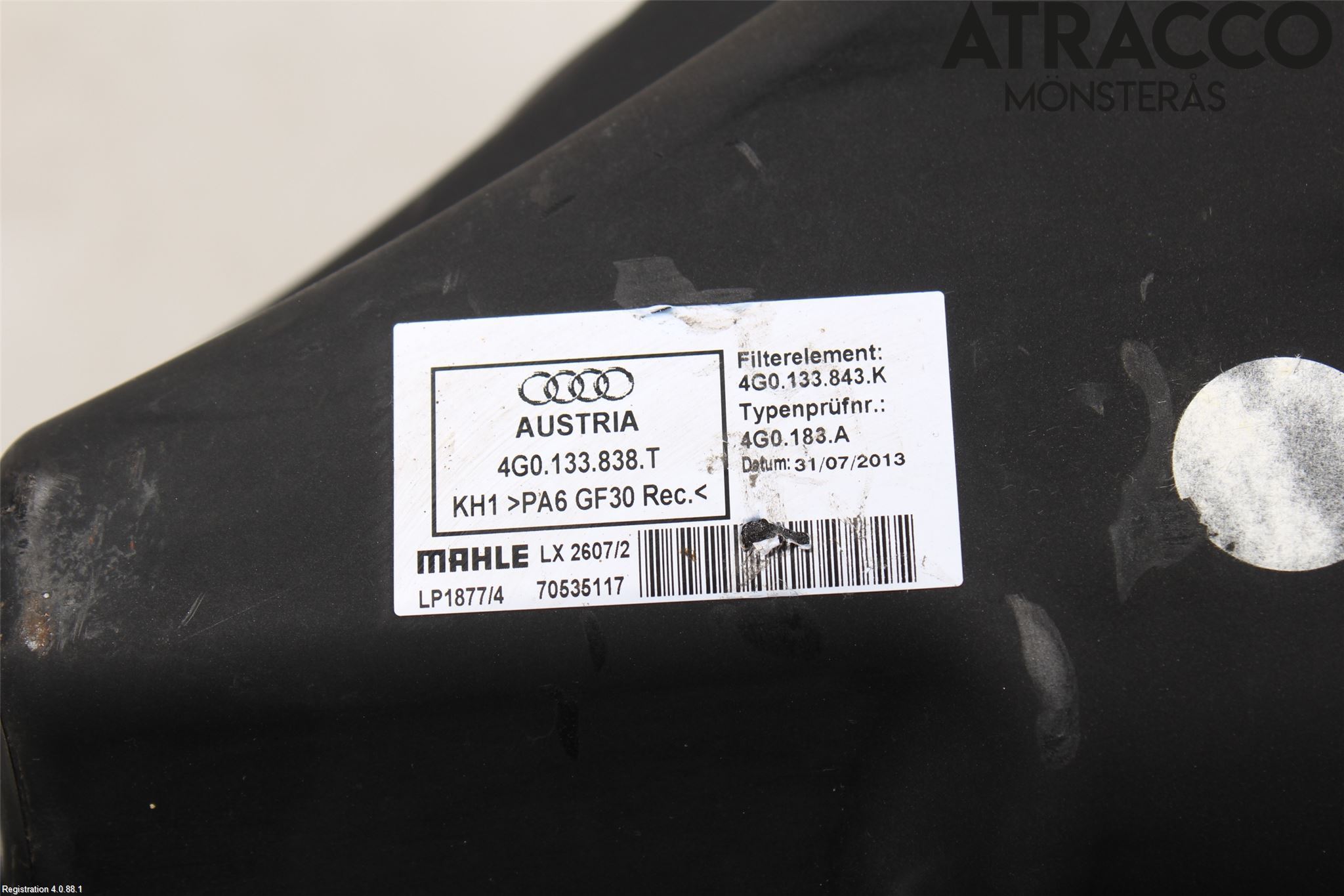 Audi A6/S6 4G 11-18 Luftrenare