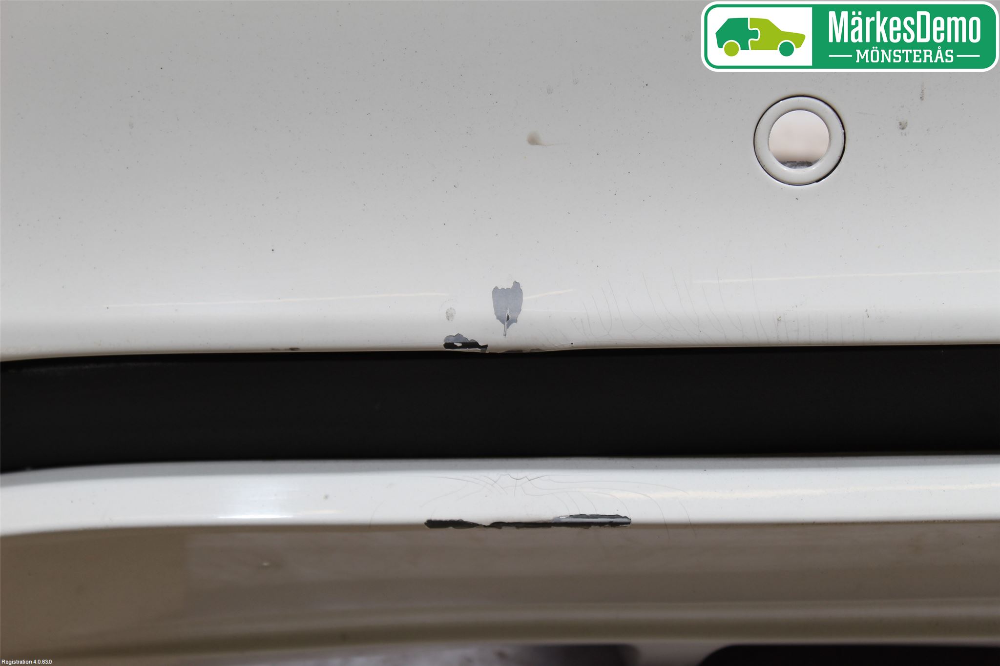 BMW X6 E71/E72   08-14 Stötfångarbeklädnad Bak