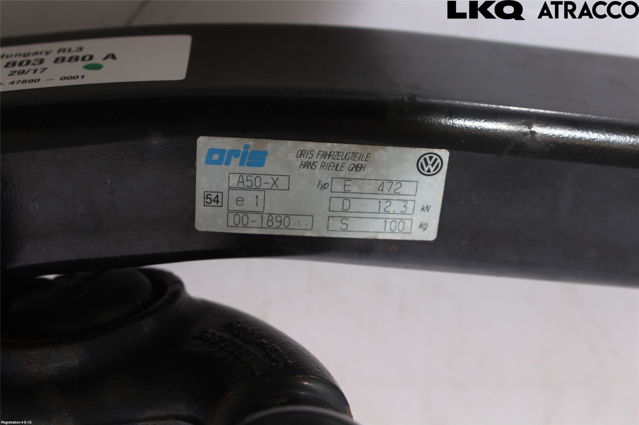 Volkswagen VW SHARAN 11- Dragkrok