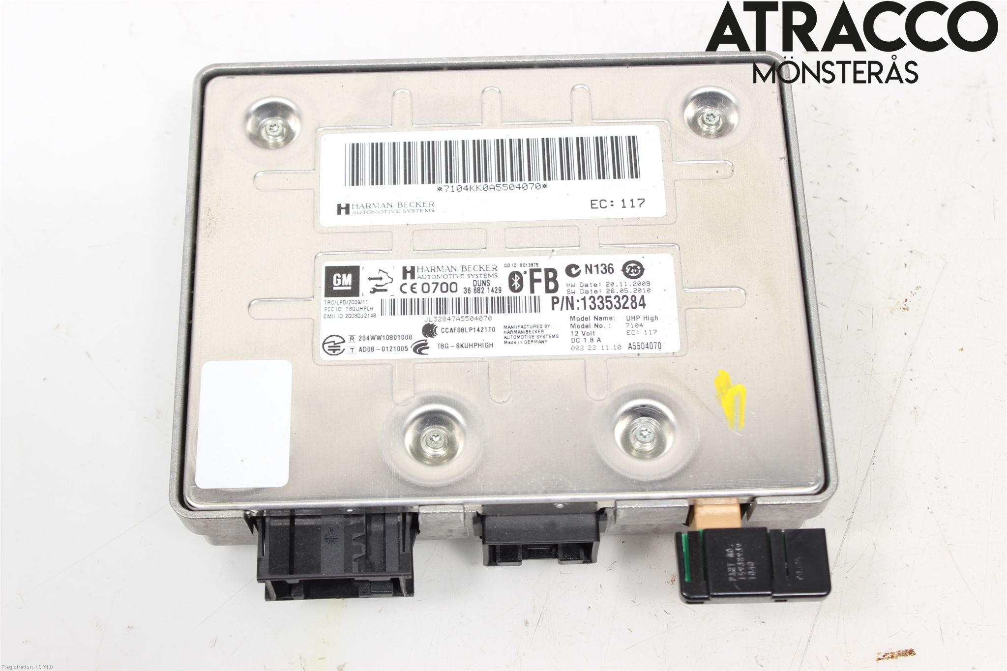 Opel INSIGNIA 09-16 Styrenhet Övrigt