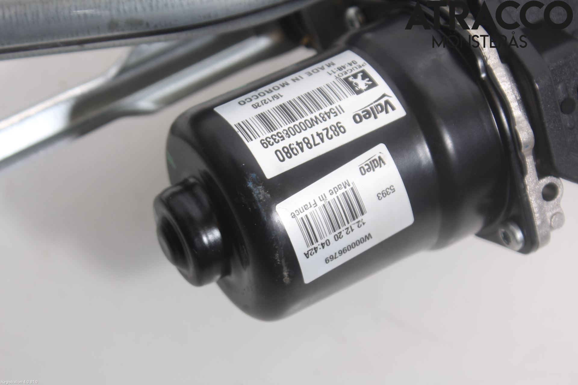Opel CORSA F, CORSA-E 20- Torkarmotor Vindruta