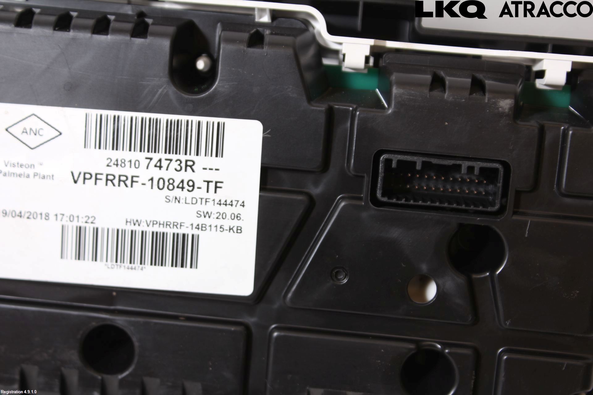 Opel VIVARO 15-19 Instrument Komb